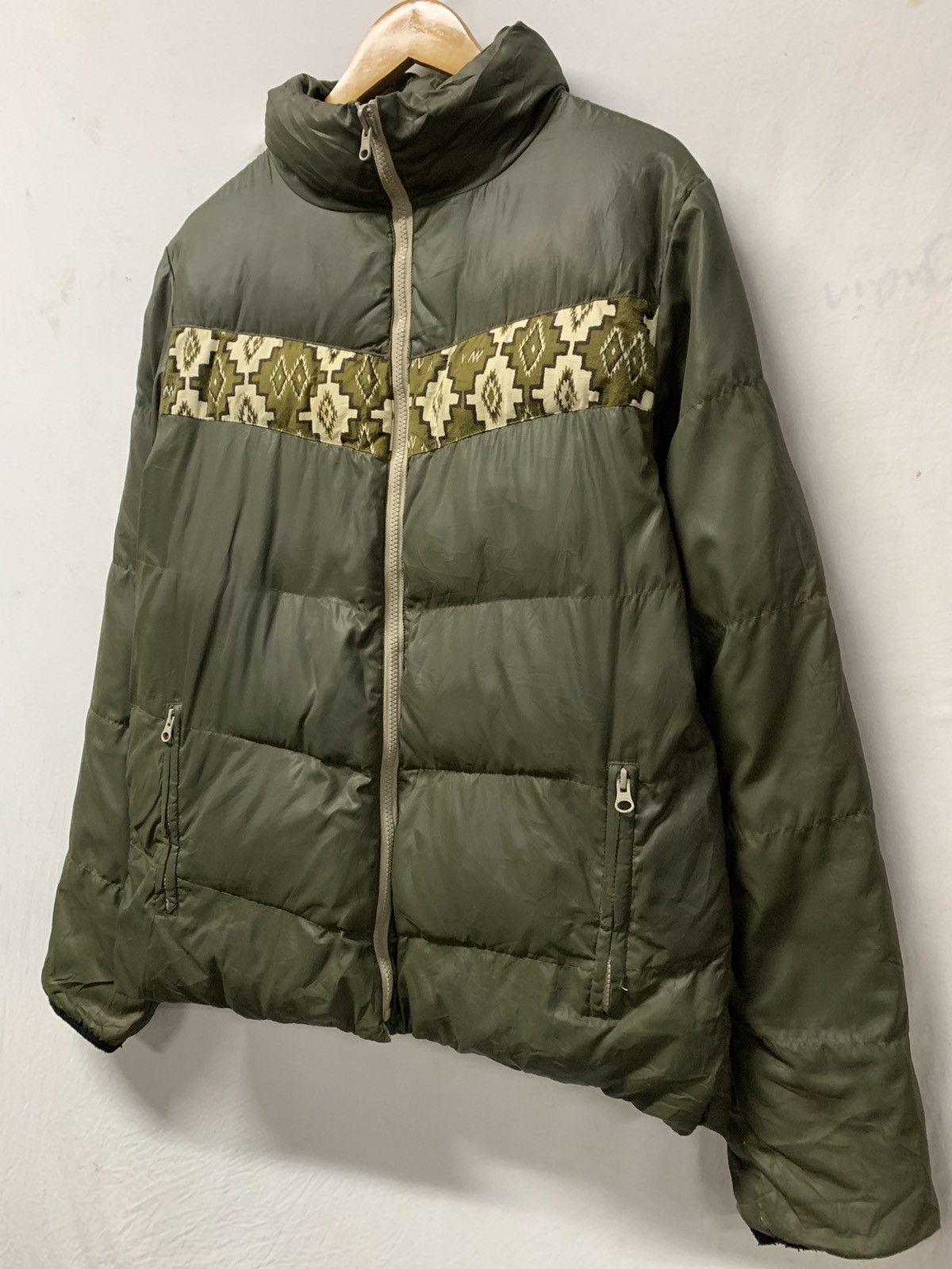 Japanese Brand Reversible Padded Zipper Jacket Size US L / EU 52-54 / 3 - 2 Thumbnail