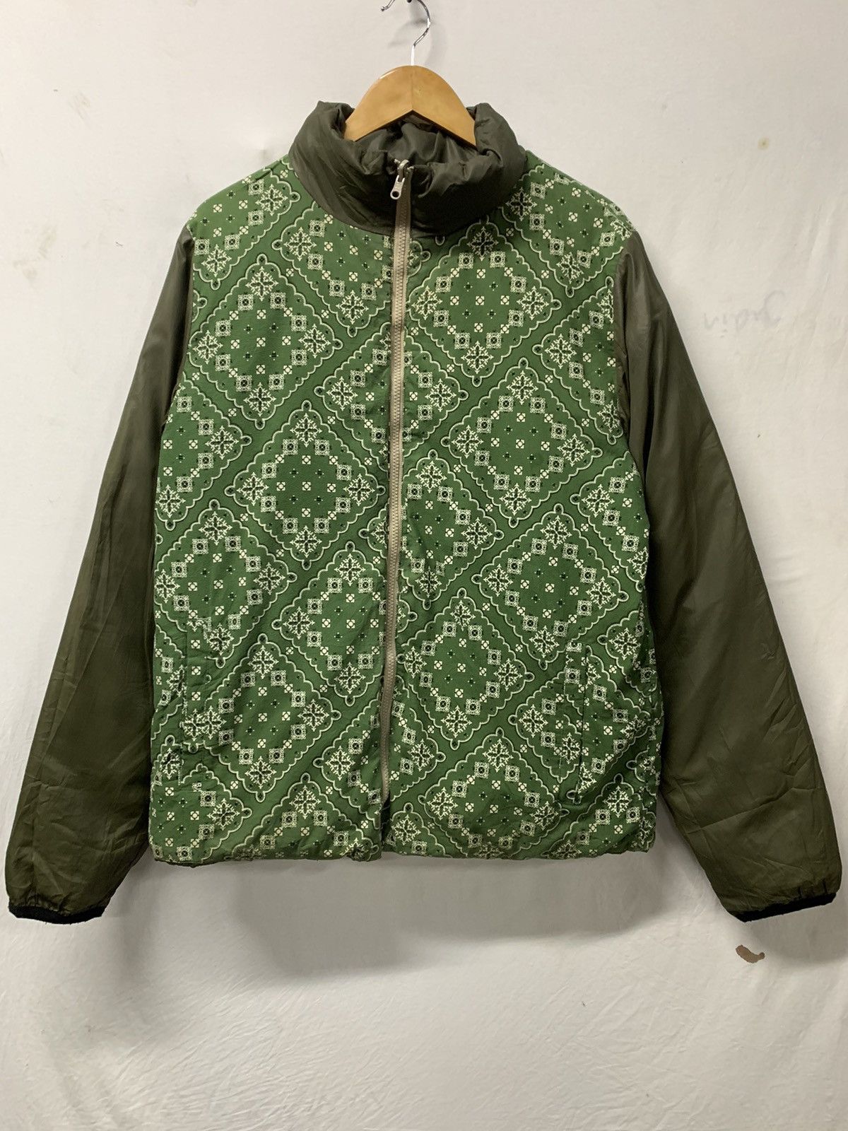 Japanese Brand Reversible Padded Zipper Jacket Size US L / EU 52-54 / 3 - 5 Thumbnail