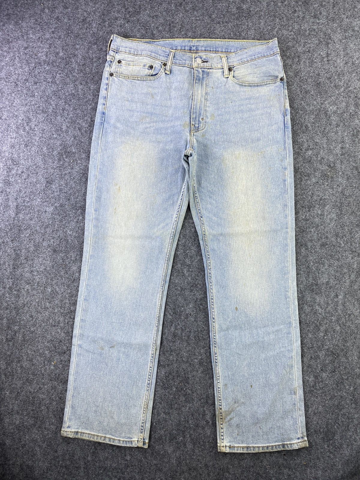 Jean × Levi's × Vintage VINTAGE LEVIS 514 LIGHT BLUE WASH Jeans 36x30 -J006 Size US 37 - 1 Thumbnail