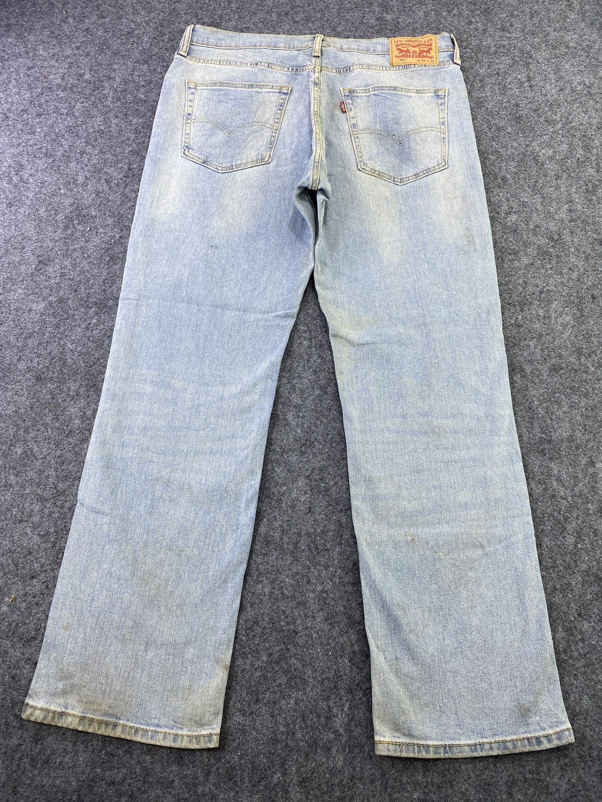 Jean × Levi's × Vintage VINTAGE LEVIS 514 LIGHT BLUE WASH Jeans 36x30 -J006 Size US 37 - 4 Thumbnail