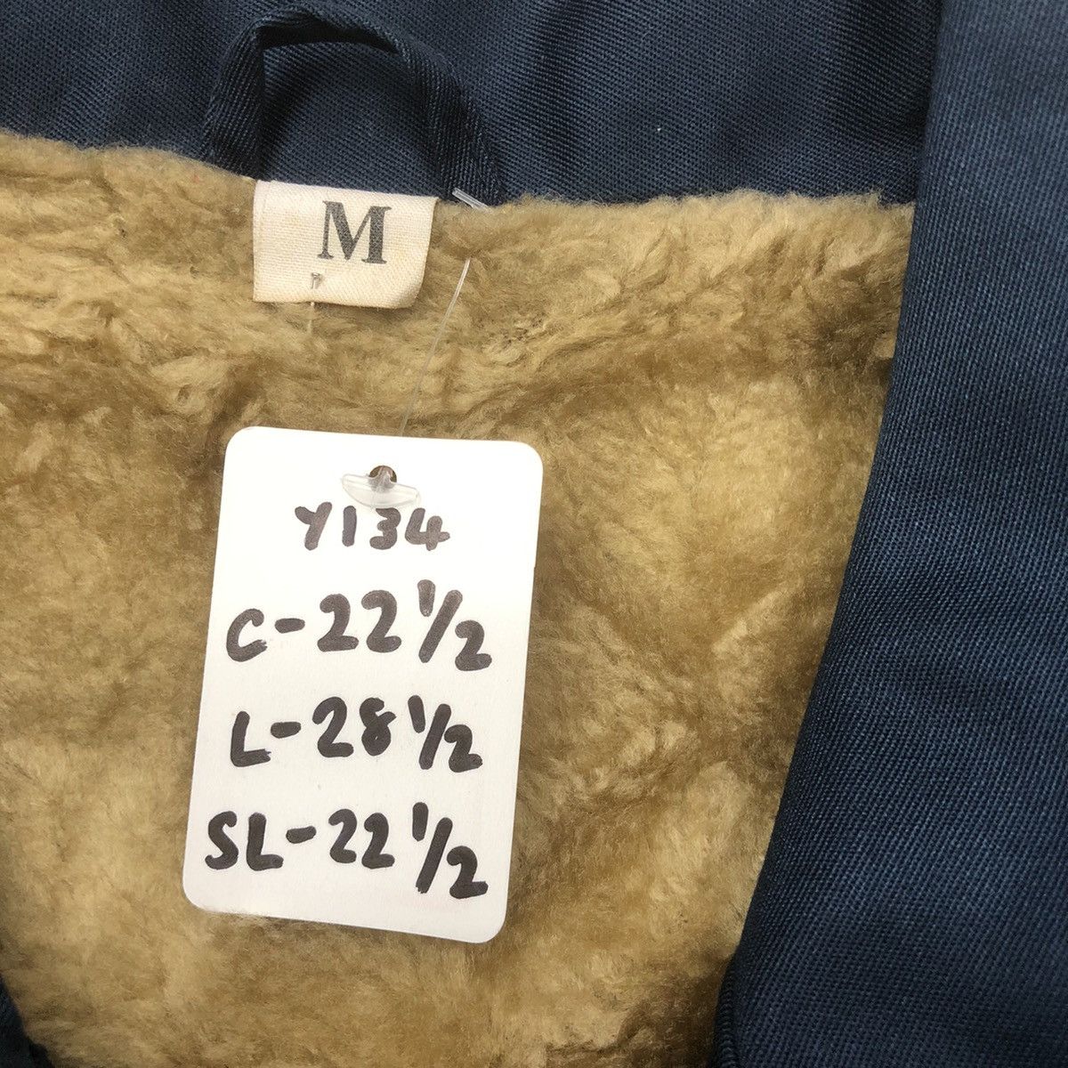 Japanese Brand × Vintage Y134 VTG JAPAN WORKWEAR SHERPA CHORE JACKET Size US M / EU 48-50 / 2 - 12 Thumbnail