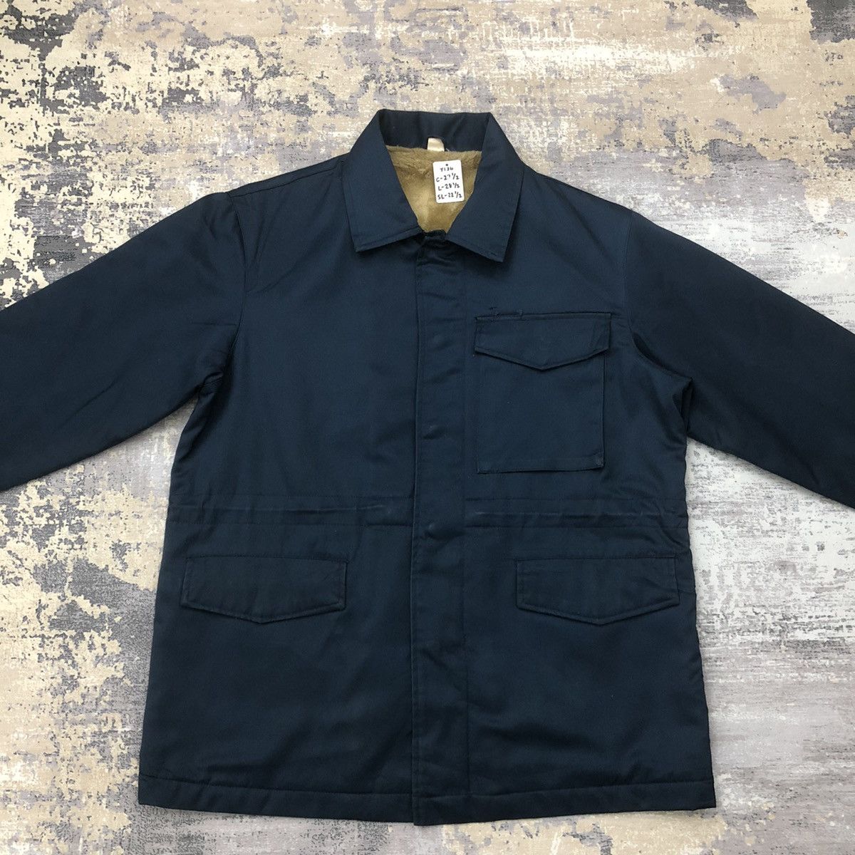 Japanese Brand × Vintage Y134 VTG JAPAN WORKWEAR SHERPA CHORE JACKET Size US M / EU 48-50 / 2 - 1 Thumbnail