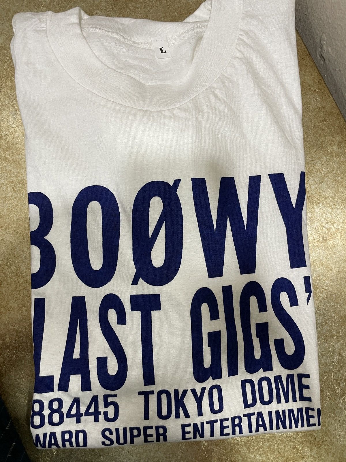Band Tees Vintage Boøwy Japan Post Punk The Cure Last Gigs Tokyo Dome Size US L / EU 52-54 / 3 - 1 Thumbnail