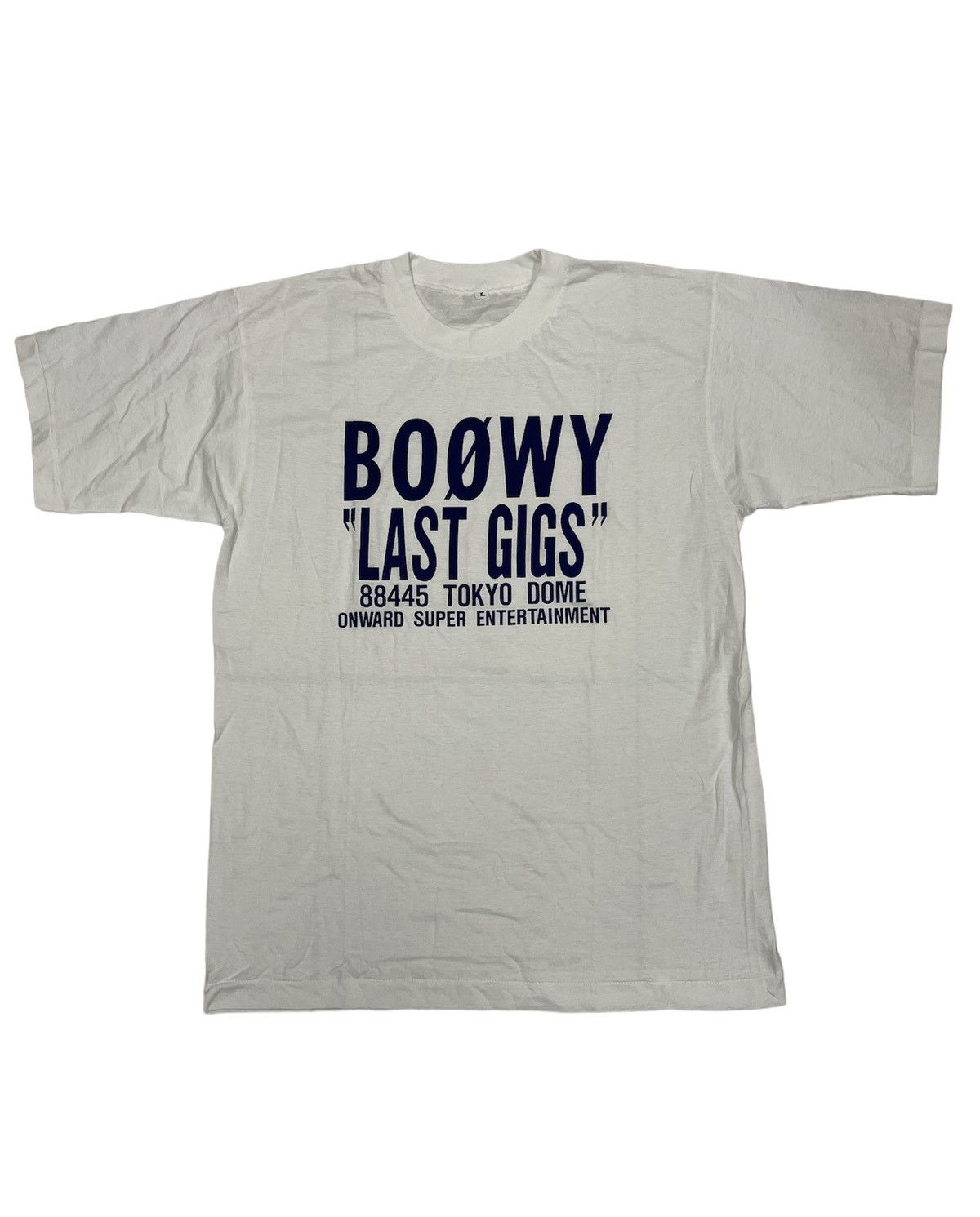Band Tees Vintage Boøwy Japan Post Punk The Cure Last Gigs Tokyo Dome Size US L / EU 52-54 / 3 - 2 Thumbnail