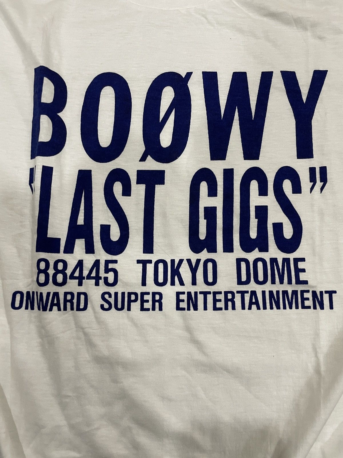 Band Tees Vintage Boøwy Japan Post Punk The Cure Last Gigs Tokyo Dome Size US L / EU 52-54 / 3 - 5 Thumbnail