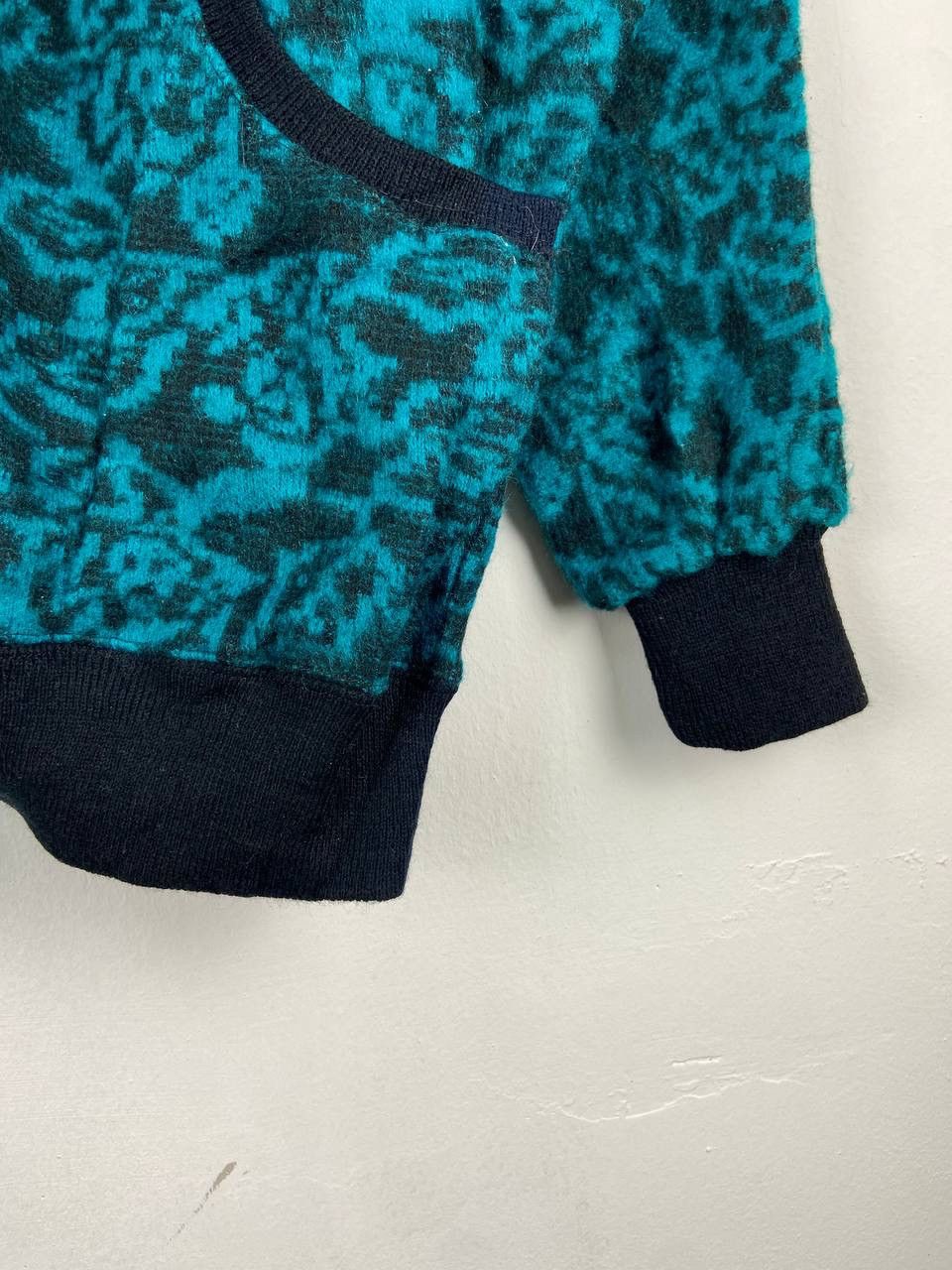 Aran Isles Knitwear 🇯🇵 Vintage Japanese Isle Cardigan Floral Sweater Size L / US 10 / IT 46 - 5 Thumbnail