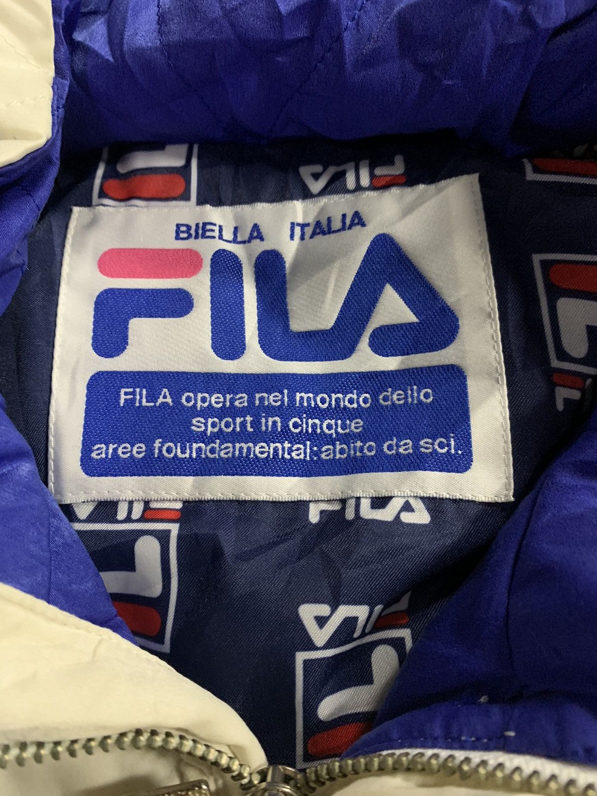 Fila × Vintage Vintage Fila Nylon Pullover Jacket Size US M / EU 48-50 / 2 - 6 Thumbnail