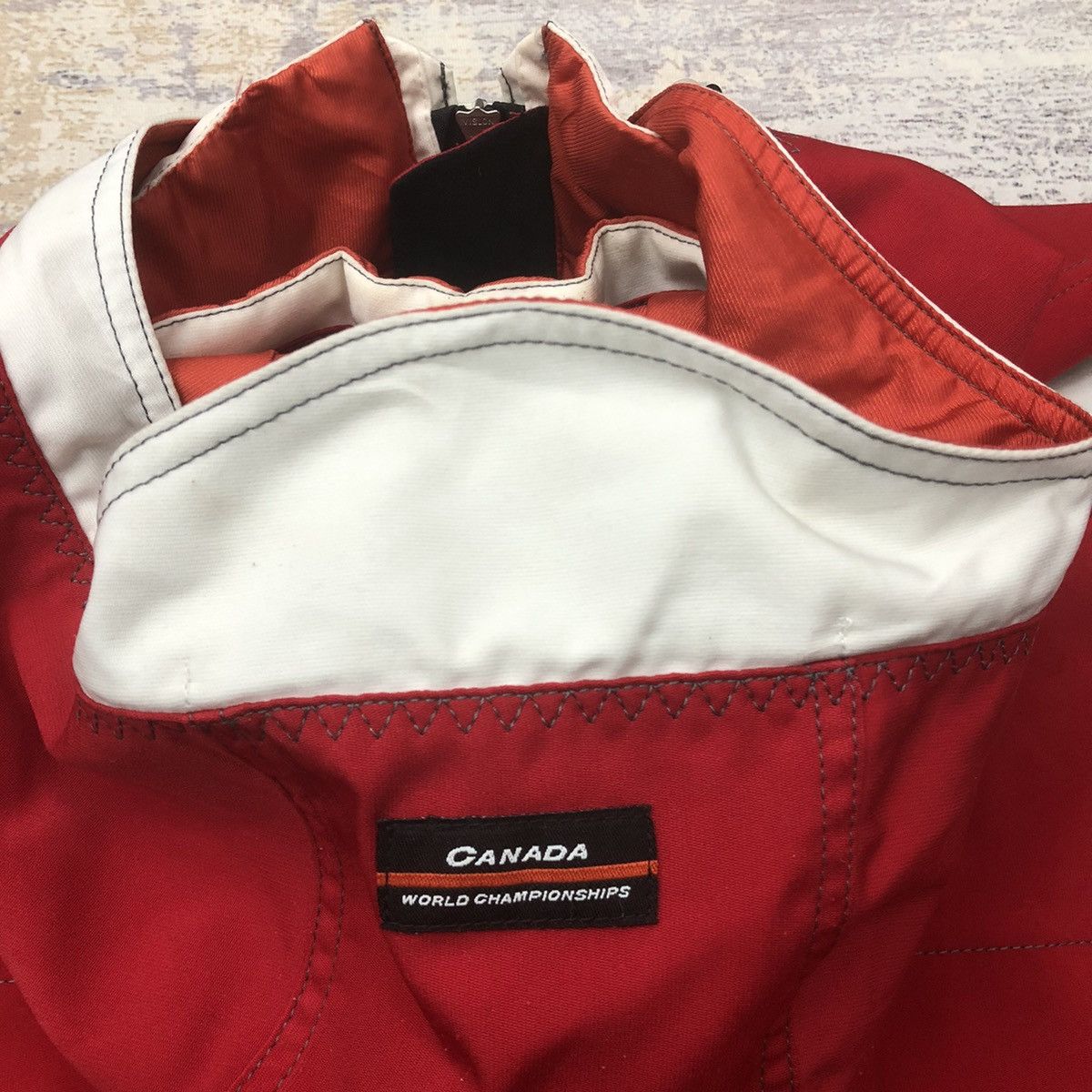 Descente × Tag Heuer Y136. DESCENTE X TAG HEUER CANADA CHAMPIONSHIP SKI JACKET Size US M / EU 48-50 / 2 - 5 Thumbnail