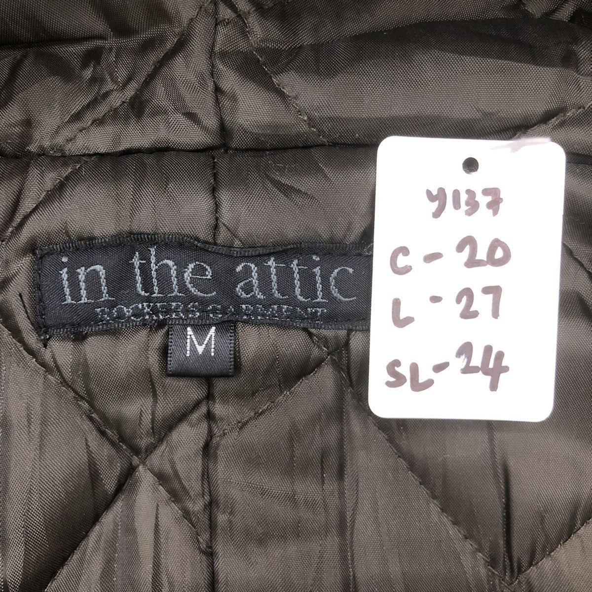 In The Attic × Japanese Brand Y137. IN THE ATTIC X ROCKERS GARMENT DISTRESSED JACKET Size US M / EU 48-50 / 2 - 13 Thumbnail