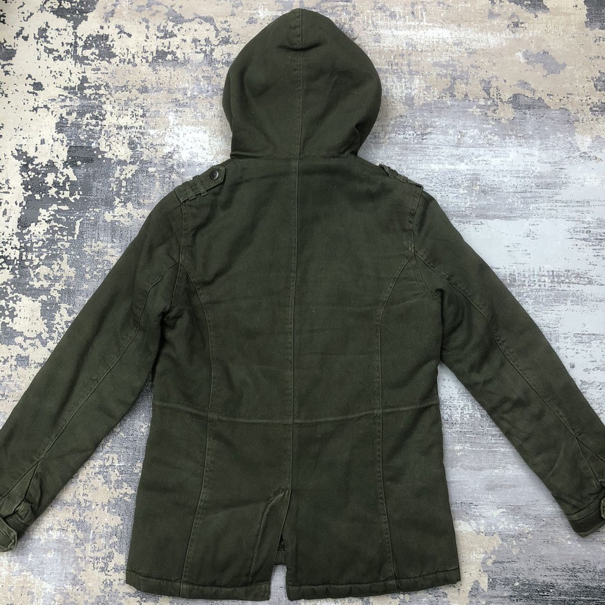 In The Attic × Japanese Brand Y137. IN THE ATTIC X ROCKERS GARMENT DISTRESSED JACKET Size US M / EU 48-50 / 2 - 4 Thumbnail