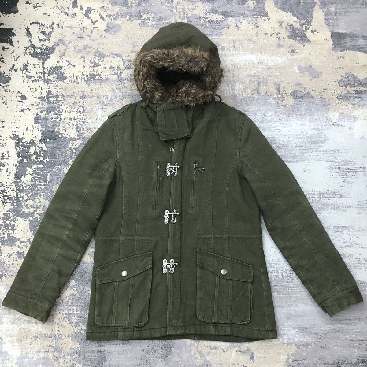 In The Attic × Japanese Brand Y137. IN THE ATTIC X ROCKERS GARMENT DISTRESSED JACKET Size US M / EU 48-50 / 2 - 1 Thumbnail