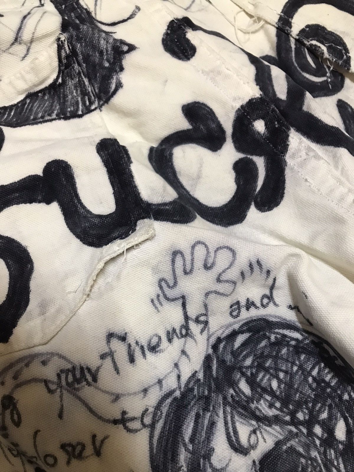 Art Comes First × Levi's × Vintage Vintage Levis art gravity pants Distressed ..... Size US 30 / EU 46 - 5 Thumbnail