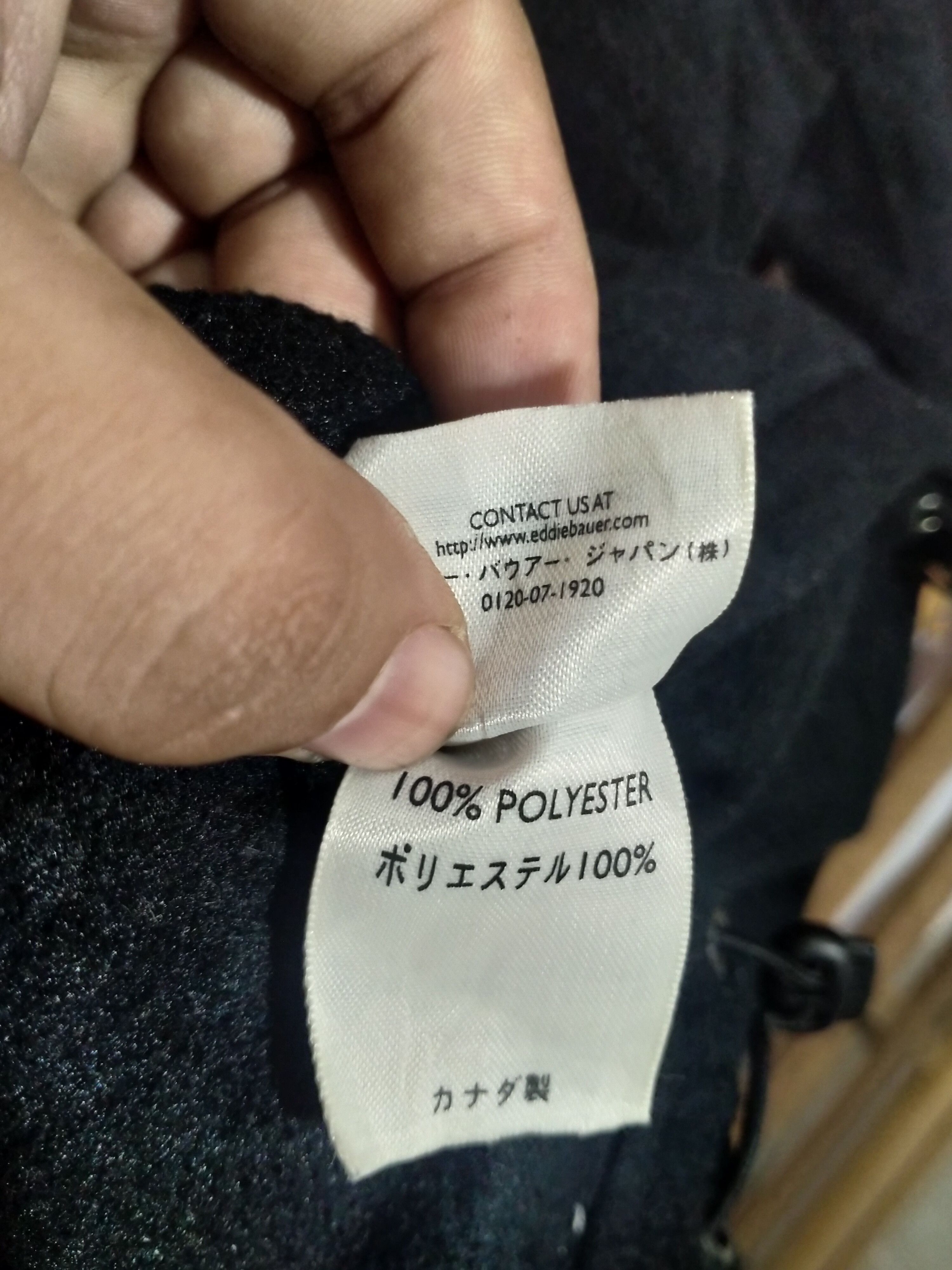 Eddie Bauer × Polartec EDDIE BEUER ZIPPER FLEECE JACKET Size US L / EU 52-54 / 3 - 5 Thumbnail