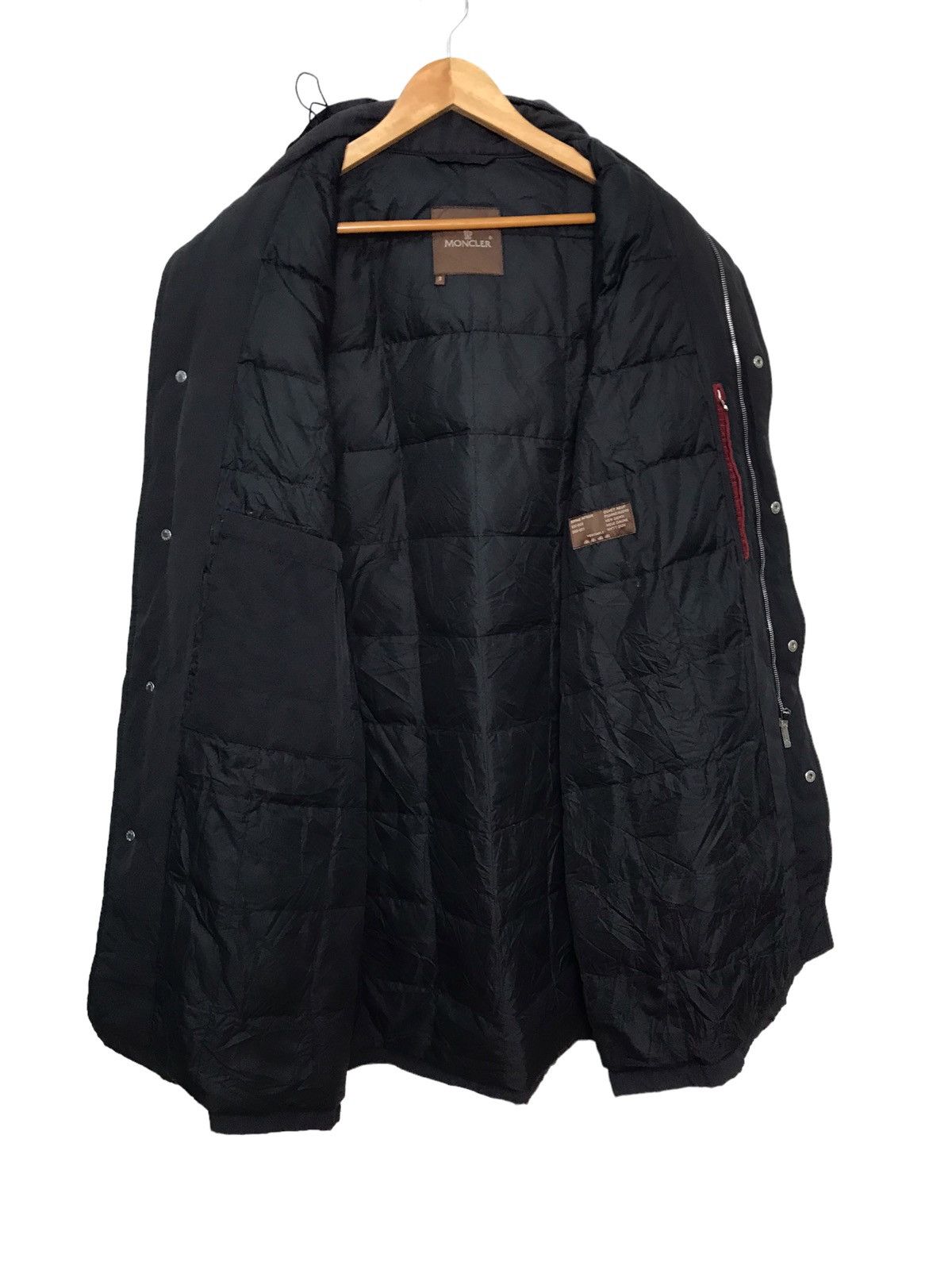 Moncler × Vintage Moncler Faded Sun Hoodie Heavy Coat/Jacket Size US L / EU 52-54 / 3 - 5 Thumbnail