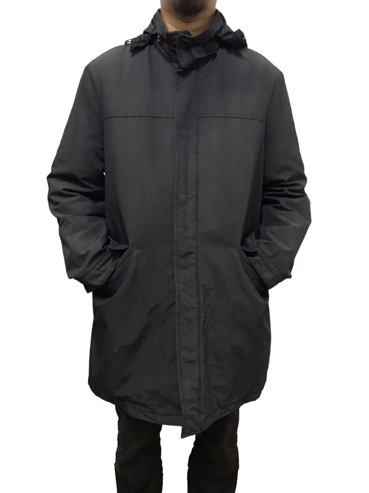 Moncler × Vintage Moncler Faded Sun Hoodie Heavy Coat/Jacket Size US L / EU 52-54 / 3 - 1 Thumbnail