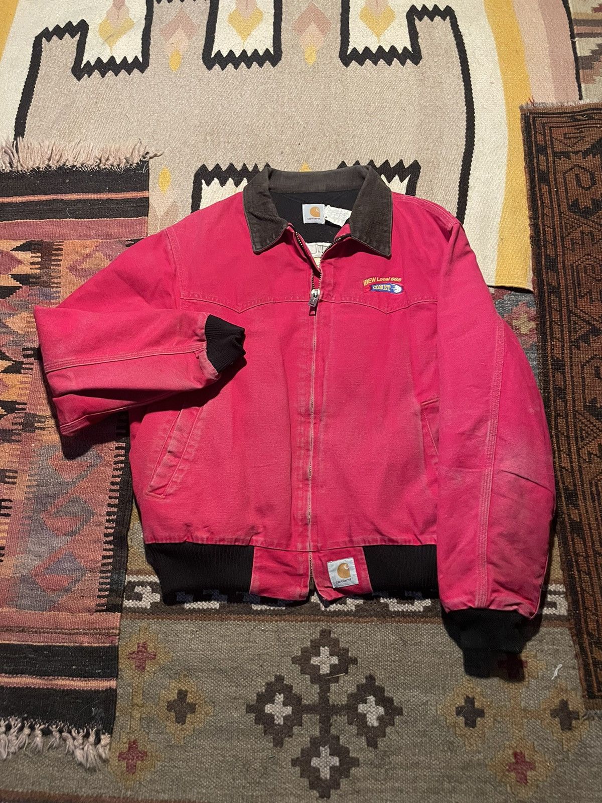 Carhartt × Vintage Vintage carhartt western Detroit style workwear jacket Size US XL / EU 56 / 4 - 1 Thumbnail