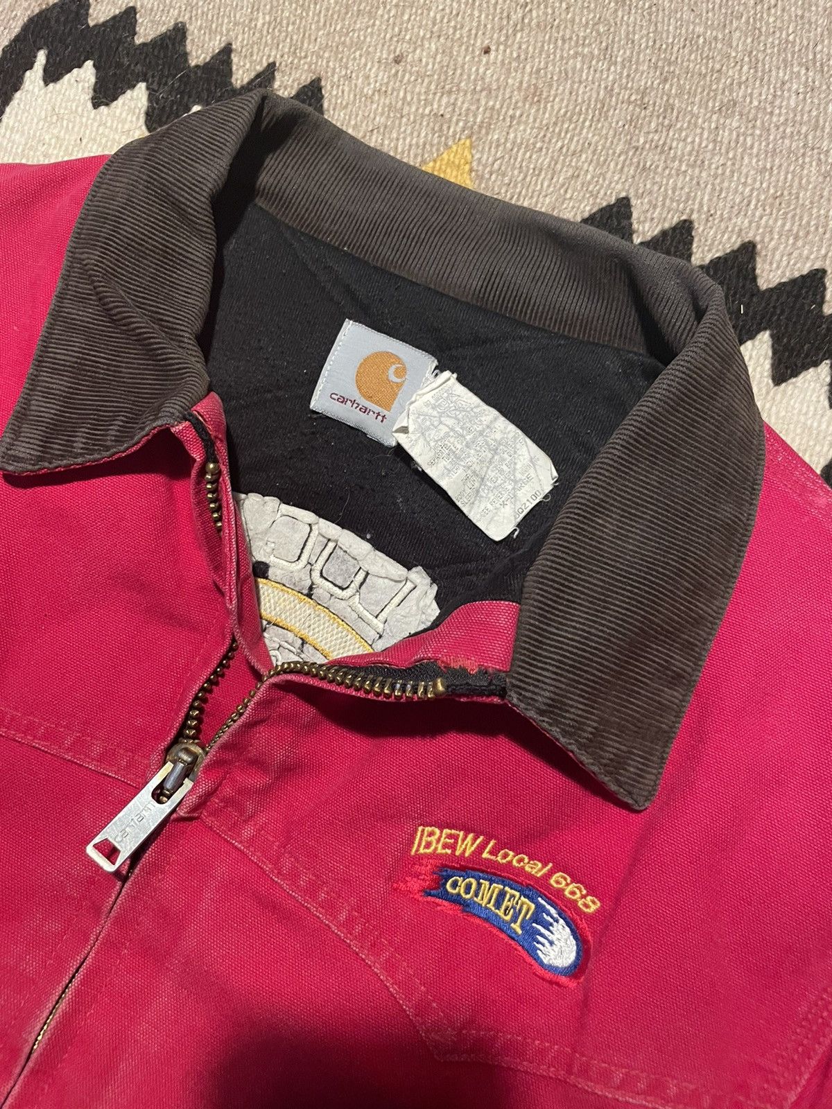 Carhartt × Vintage Vintage carhartt western Detroit style workwear jacket Size US XL / EU 56 / 4 - 6 Thumbnail