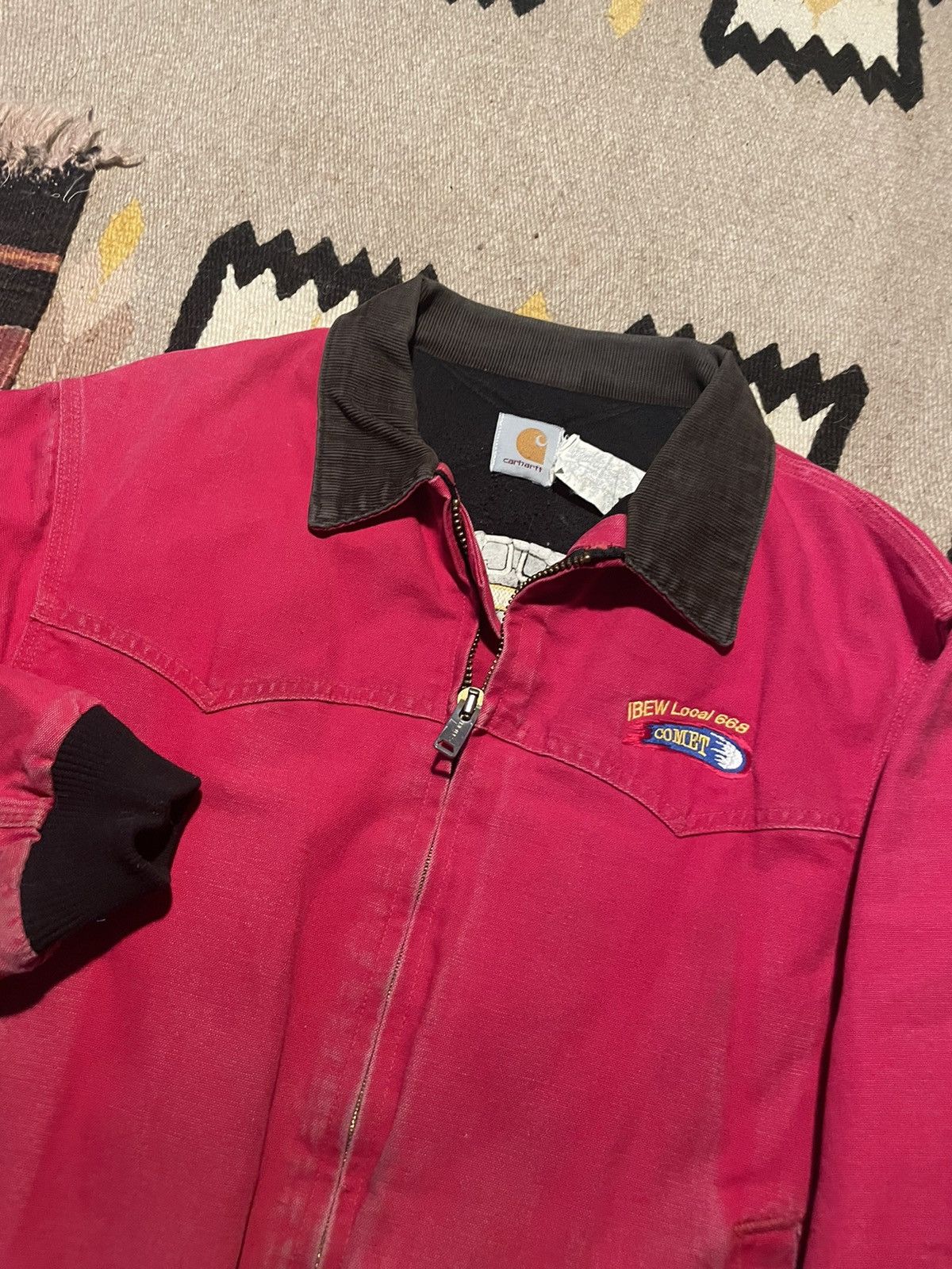 Carhartt × Vintage Vintage carhartt western Detroit style workwear jacket Size US XL / EU 56 / 4 - 2 Thumbnail