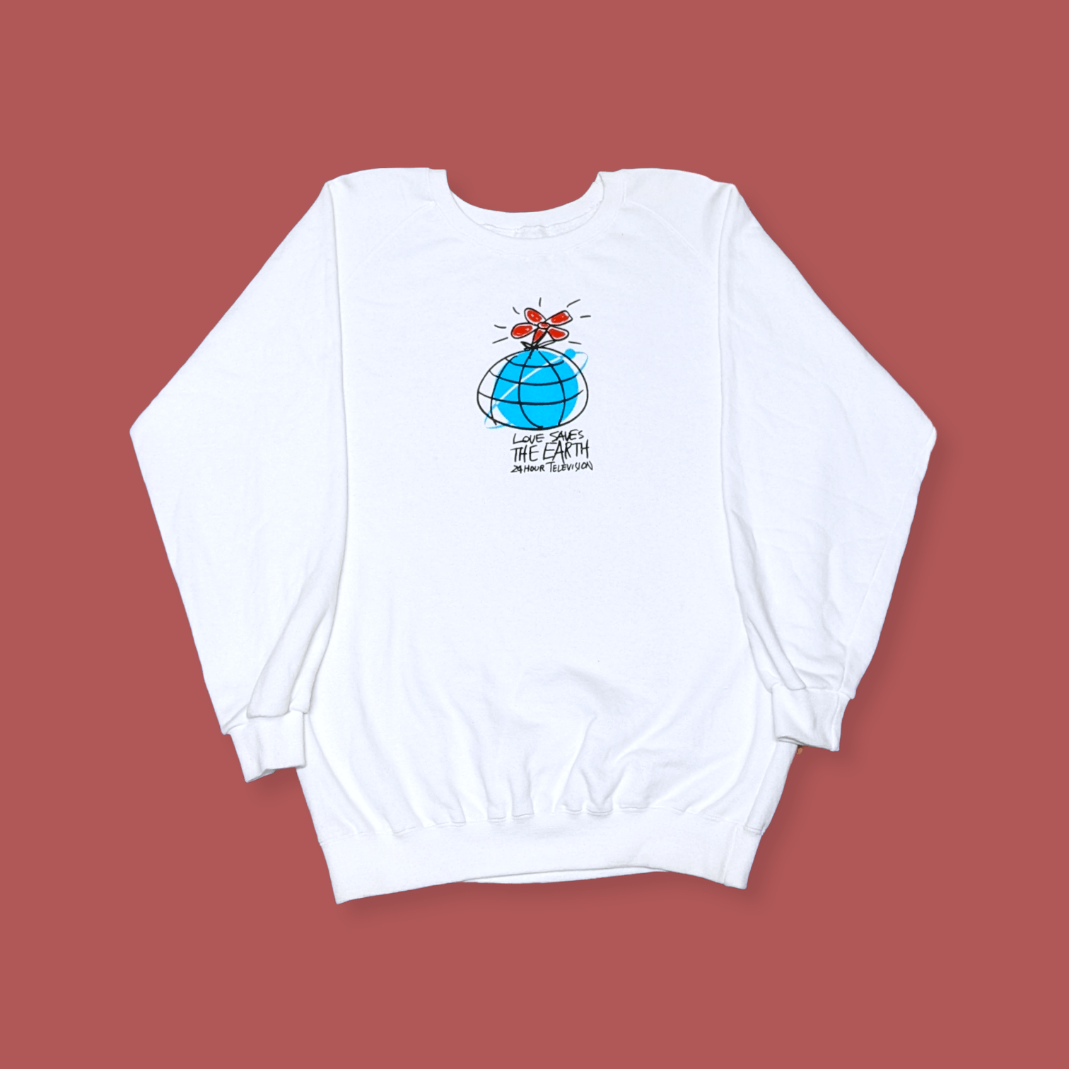 Vintage 24 Hours Television Japanese Art Sweatshirt