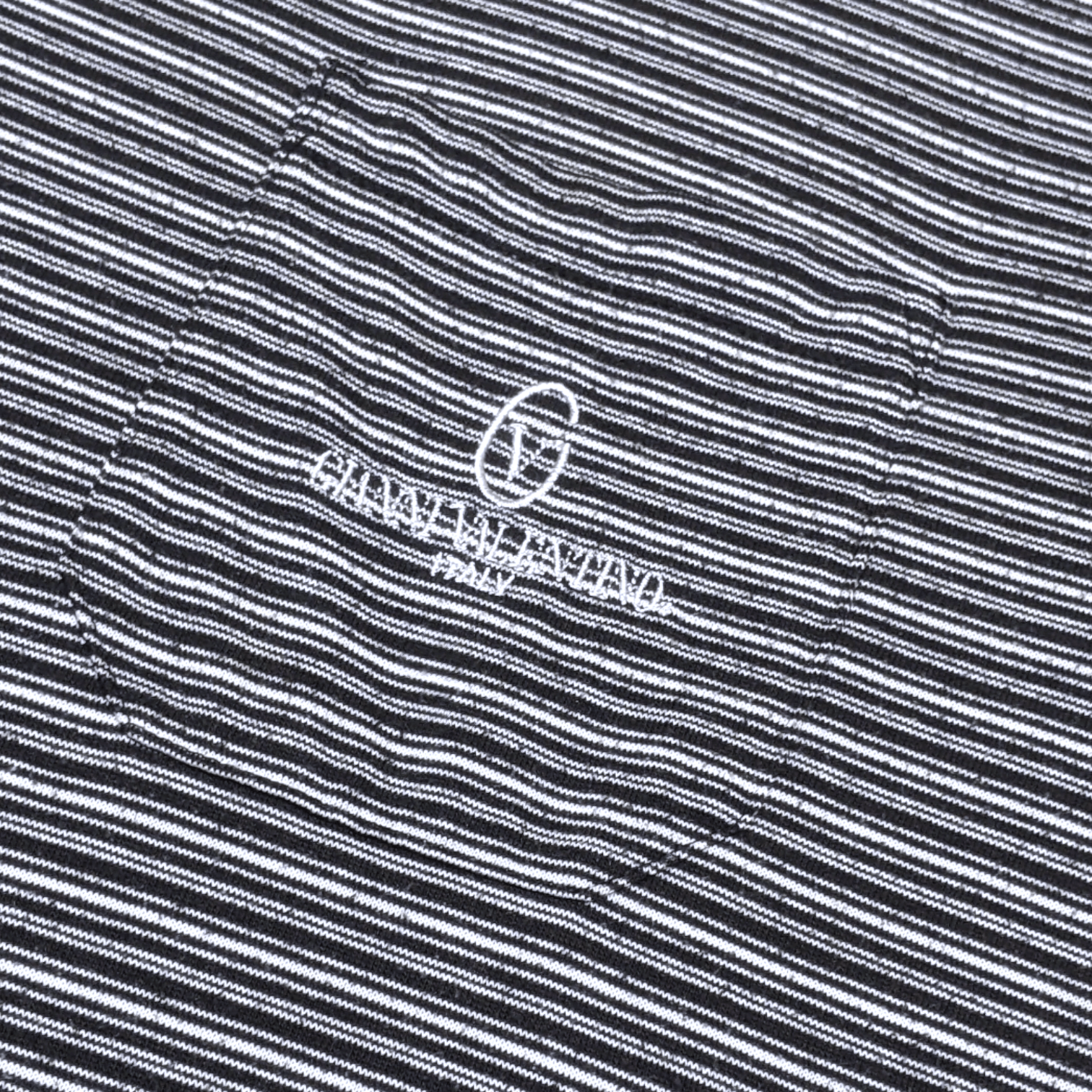 Gianni Valentino × Valentino × Vintage Vintage 90s Gianni Valentino Striped Pocket T shirt Size US L / EU 52-54 / 3 - 5 Thumbnail