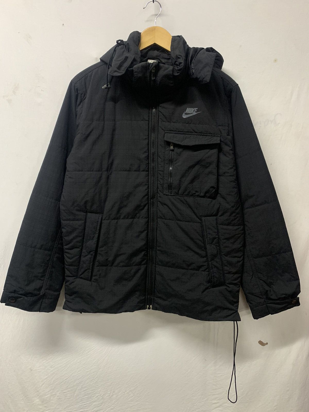 image of Nike Outdoor Jacket in Black, Men's (Size Medium)