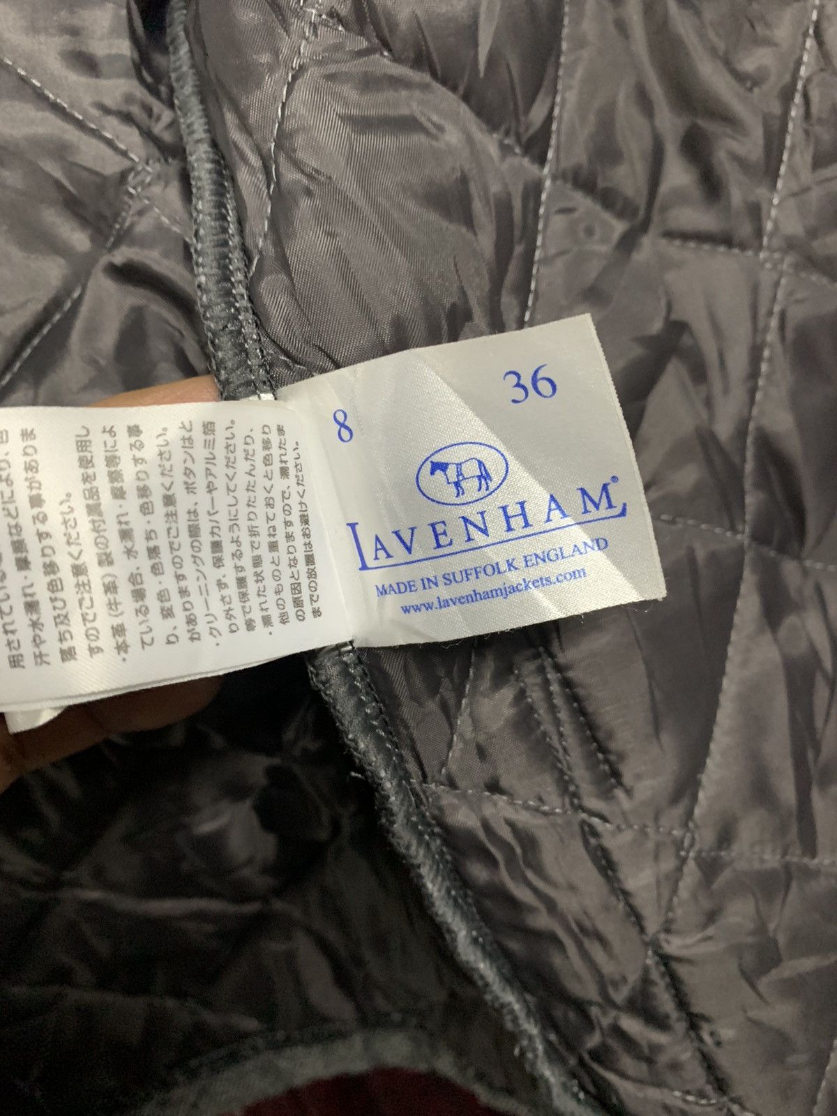 Lavenham Lavenham Quilted Hoodie Jacket Size US S / EU 44-46 / 1 - 7 Thumbnail