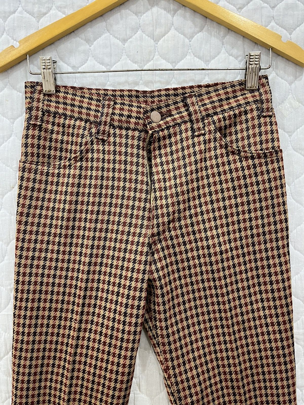 Sugar Cane × Vintage (Z). VINTAGE SUGAR CANE FLARED PANTS Size 27" / US 4 / IT 40 - 2 Thumbnail