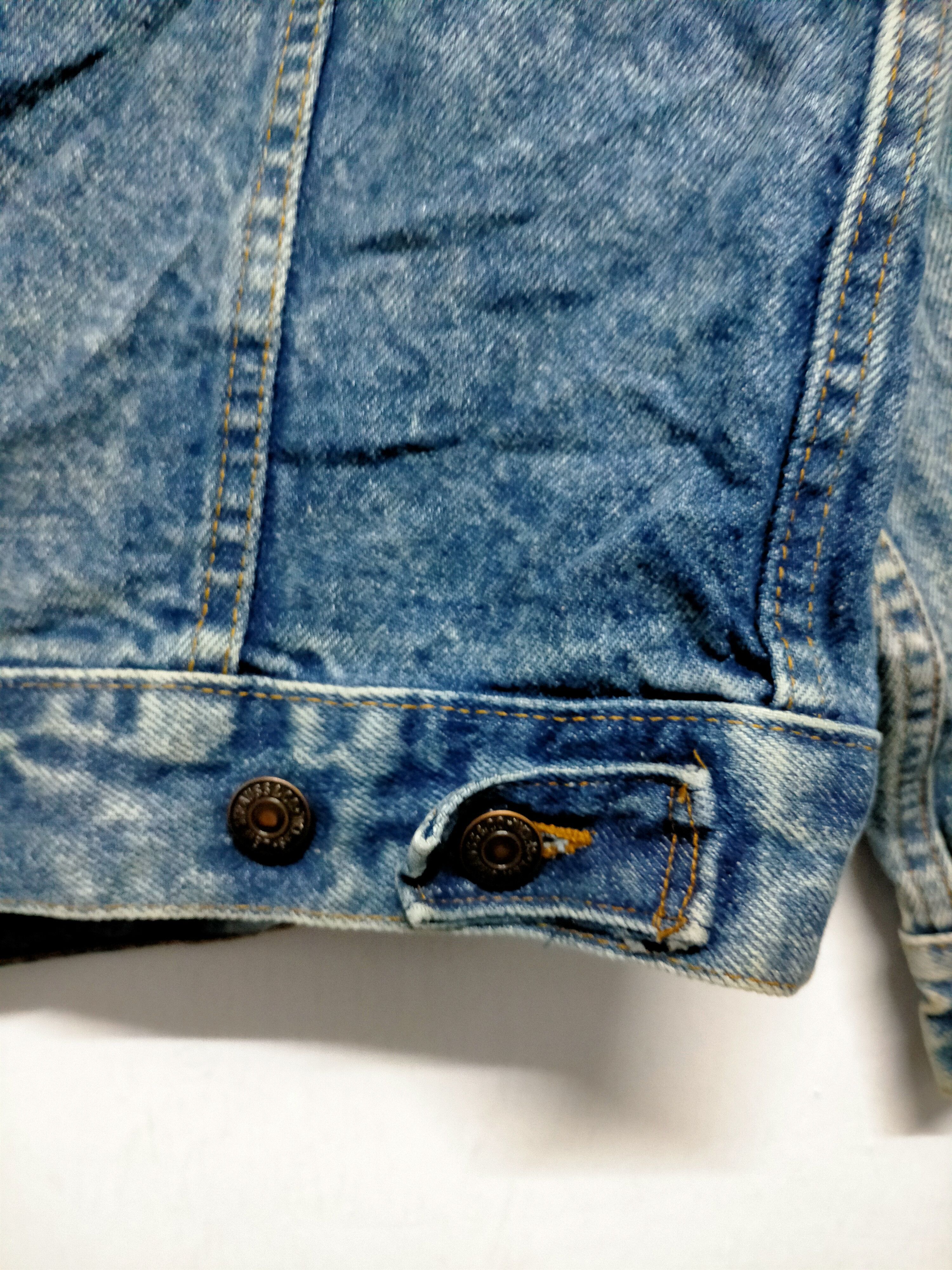 Levi's × Vintage Vintage 80s Levis 507 Acid Wash Trucker Jacket Size US M / EU 48-50 / 2 - 11 Thumbnail