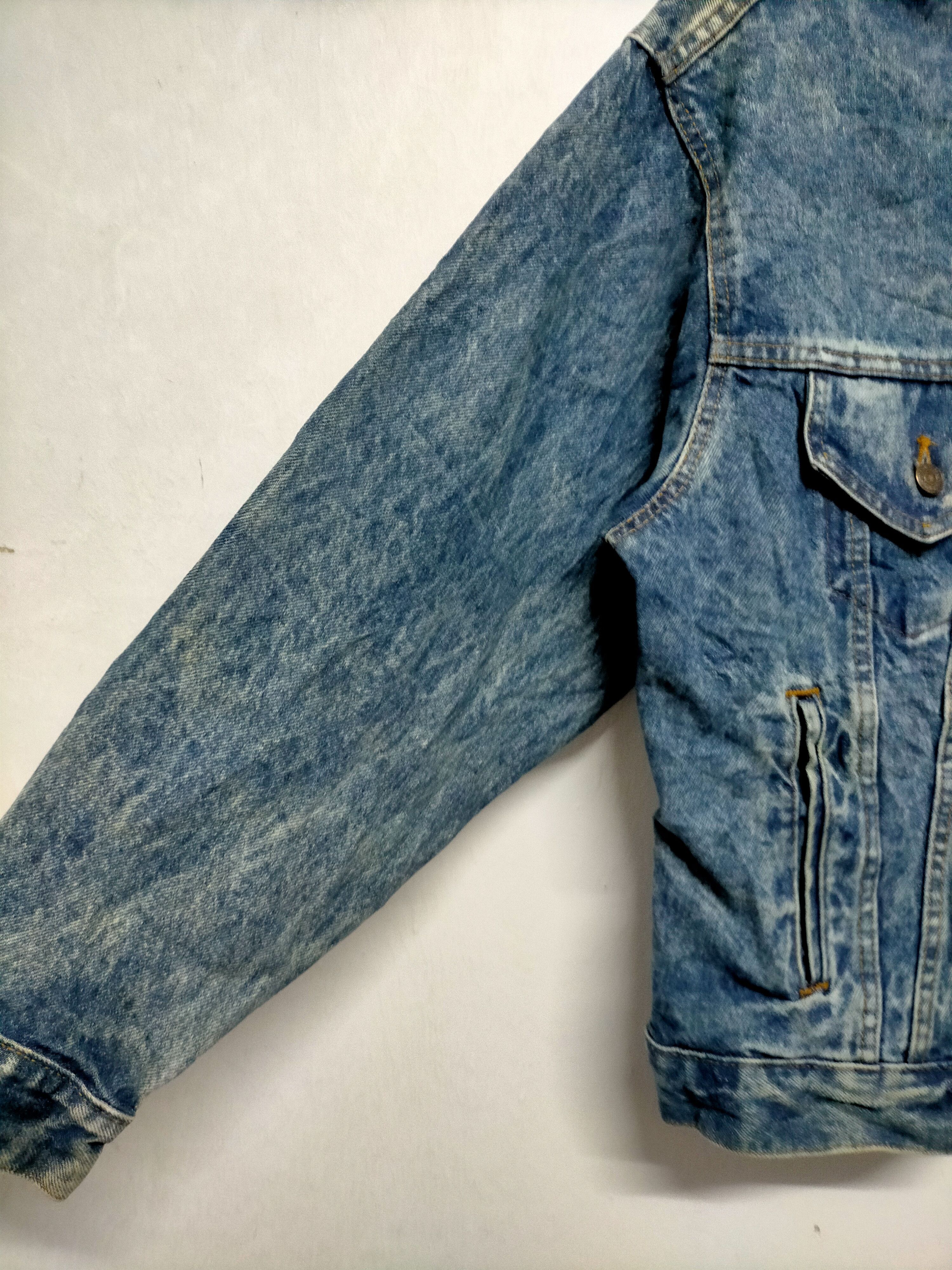 Levi's × Vintage Vintage 80s Levis 507 Acid Wash Trucker Jacket Size US M / EU 48-50 / 2 - 16 Thumbnail