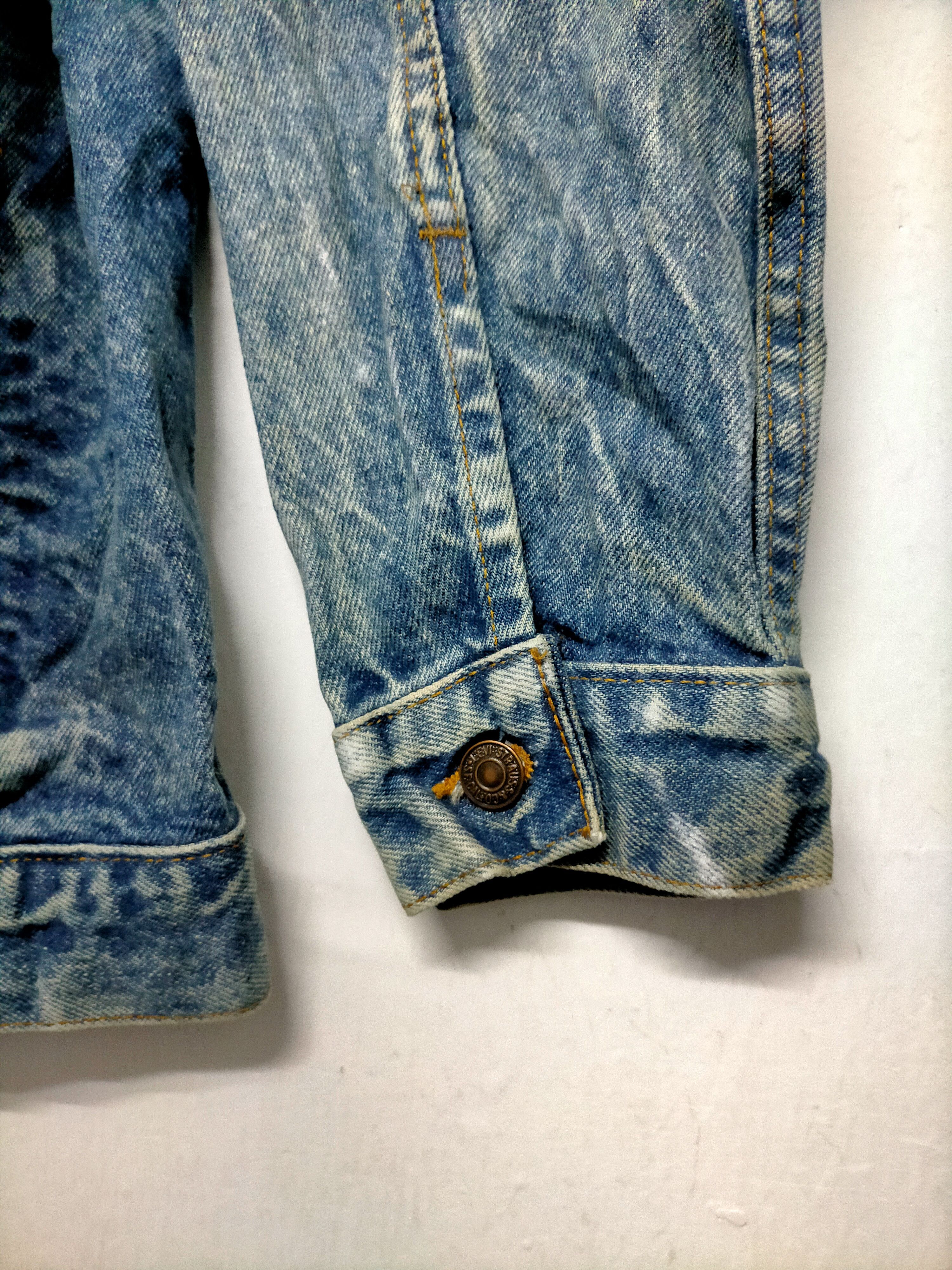 Levi's × Vintage Vintage 80s Levis 507 Acid Wash Trucker Jacket Size US M / EU 48-50 / 2 - 15 Thumbnail