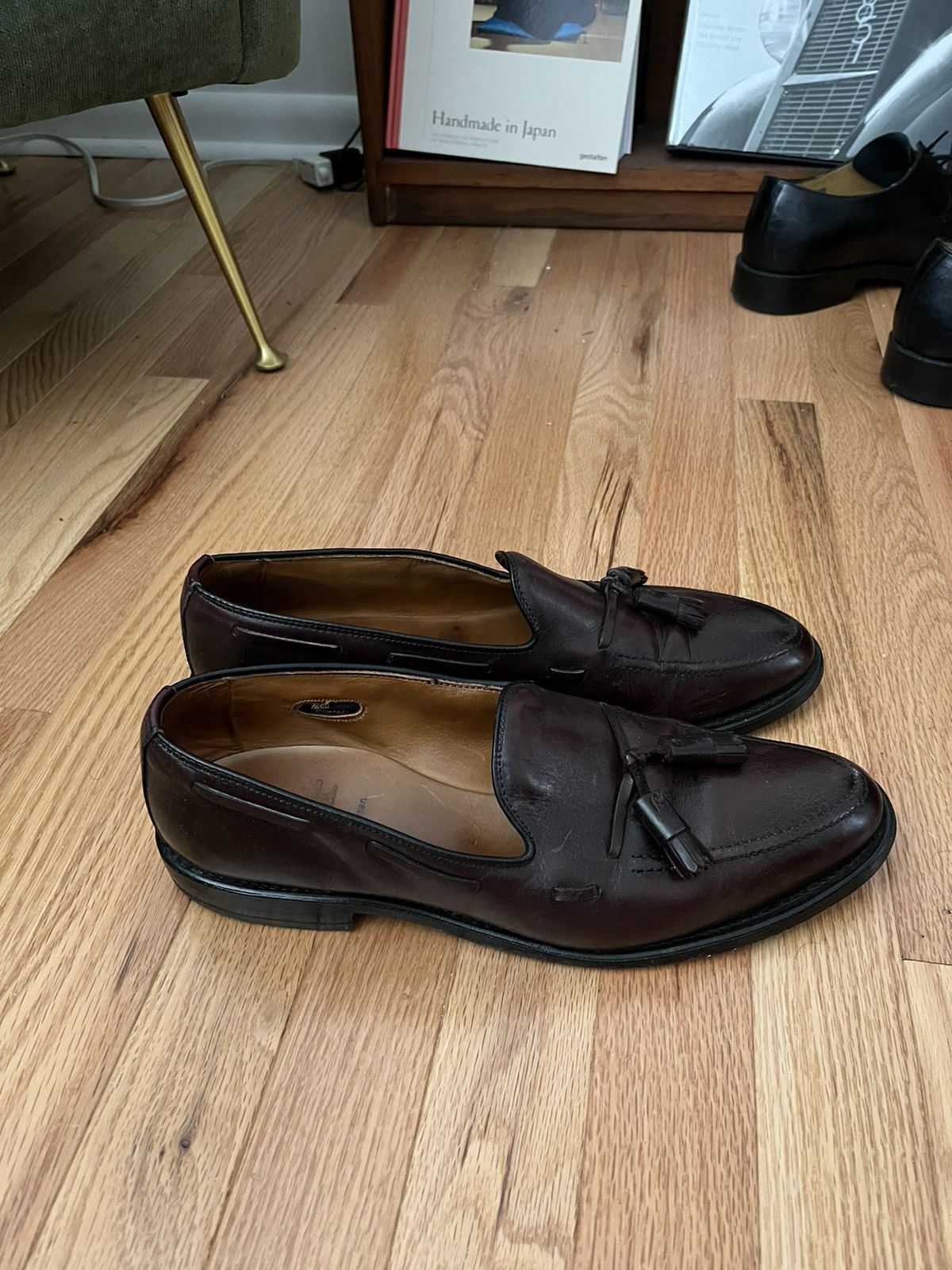 90s AllenEdmonds Rawlins 9 1/2C アニリンカーフ 90s AllenEdmonds Rawlins 9 1/2C アニリンカーフ