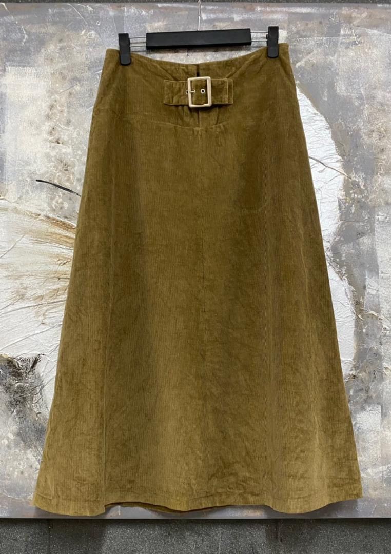 Vintage Designer Agnes B Corduroy Skirt
