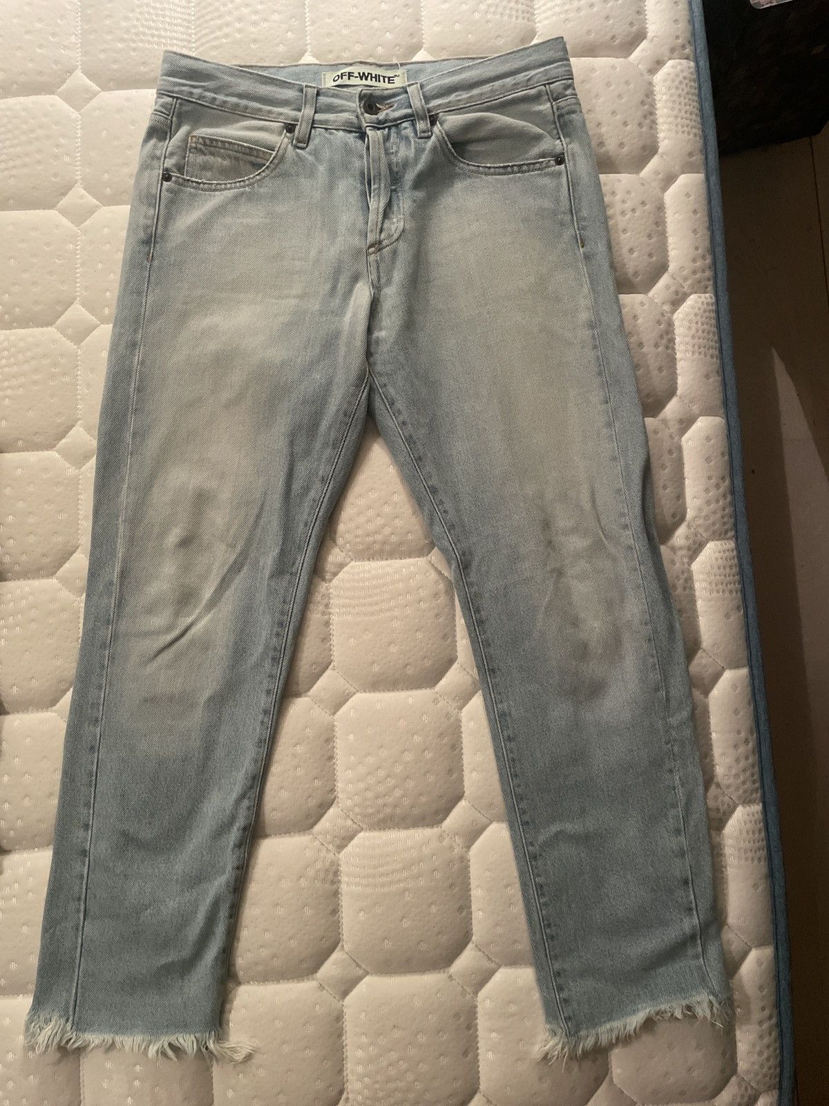 Off-White Virgil Abloh Baby Blue 2015 Jeans