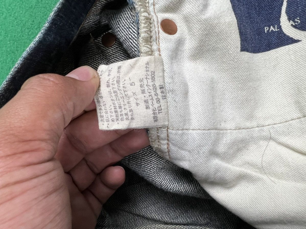 Vintage PALACE PAL LAC Selvedge Denim Designer Japan