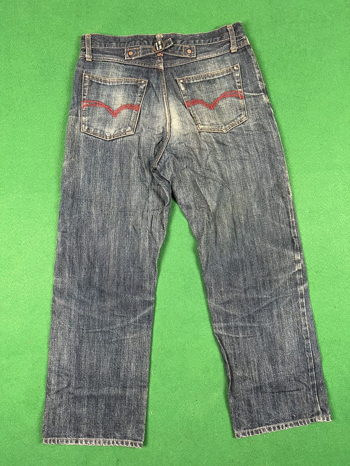 Vintage PALACE PAL LAC Selvedge Denim Designer Japan