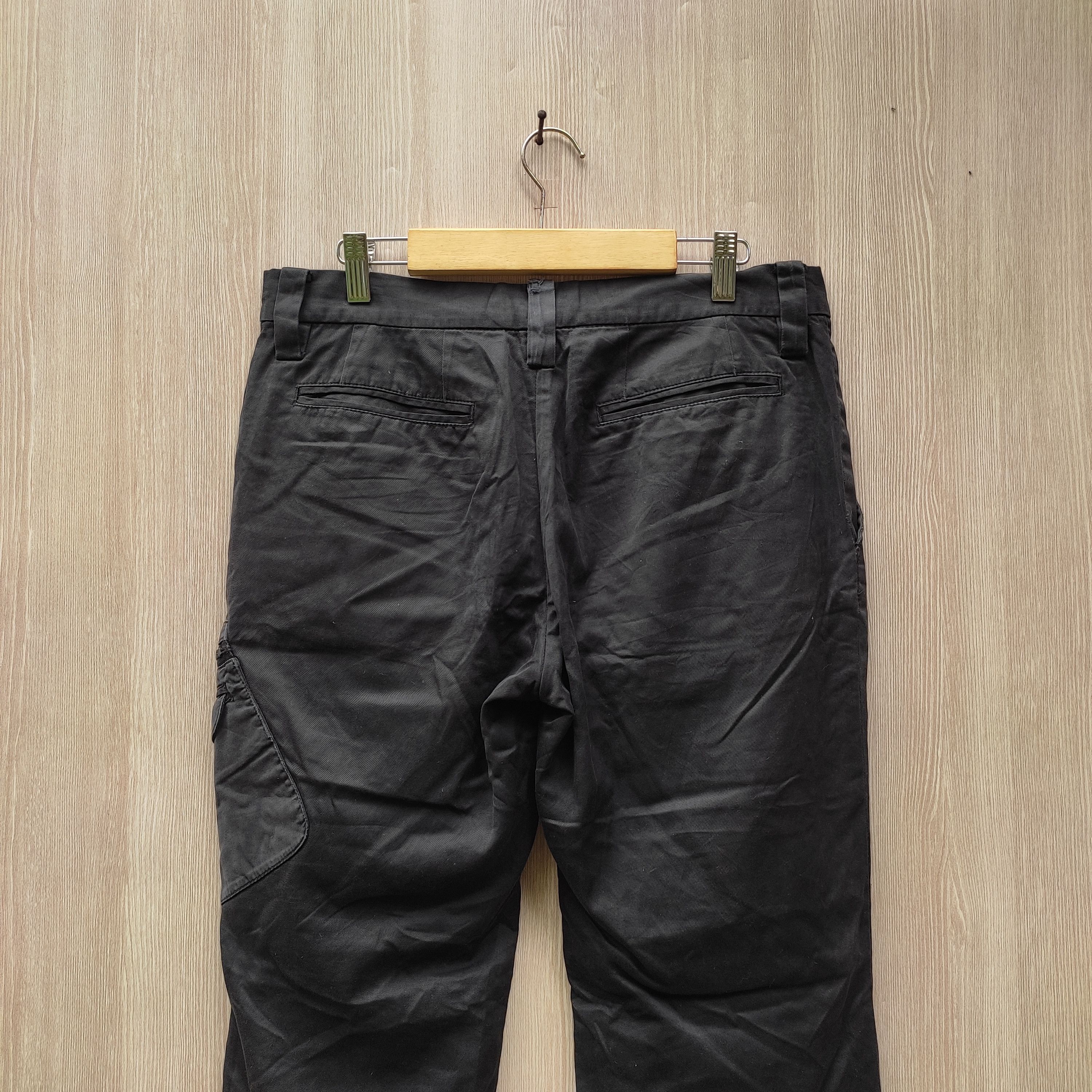 Issey Miyake Tete Homme Flared Cargo Pants Size US 32 / EU 48 - 6 Thumbnail