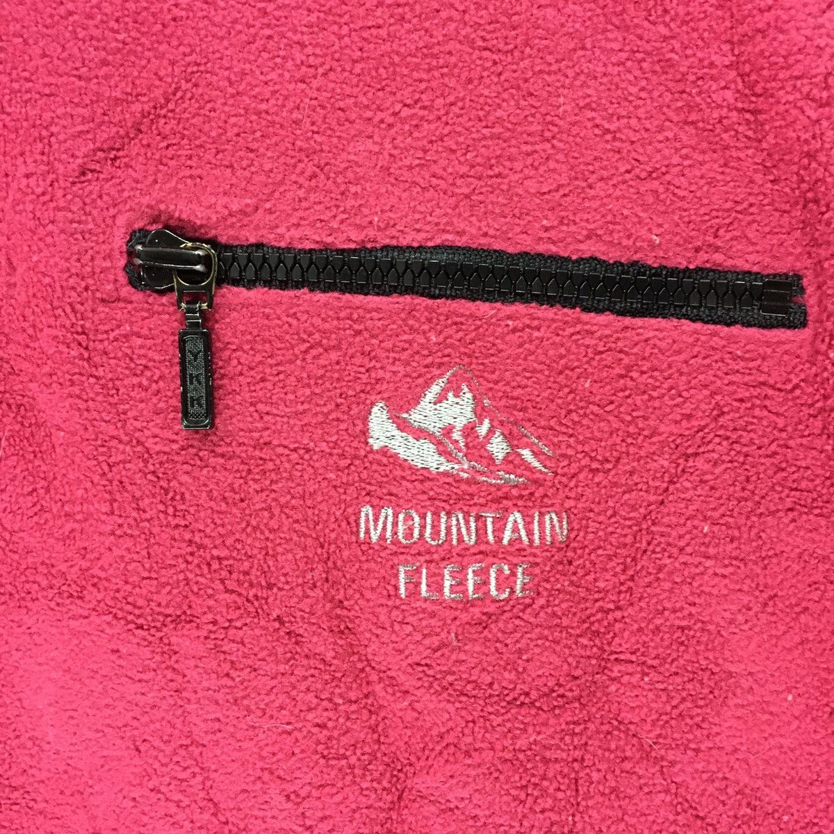 Japanese Brand Mountain Fleece Half Zip Small Logo Sweatshirt Size US L / EU 52-54 / 3 - 6 Thumbnail