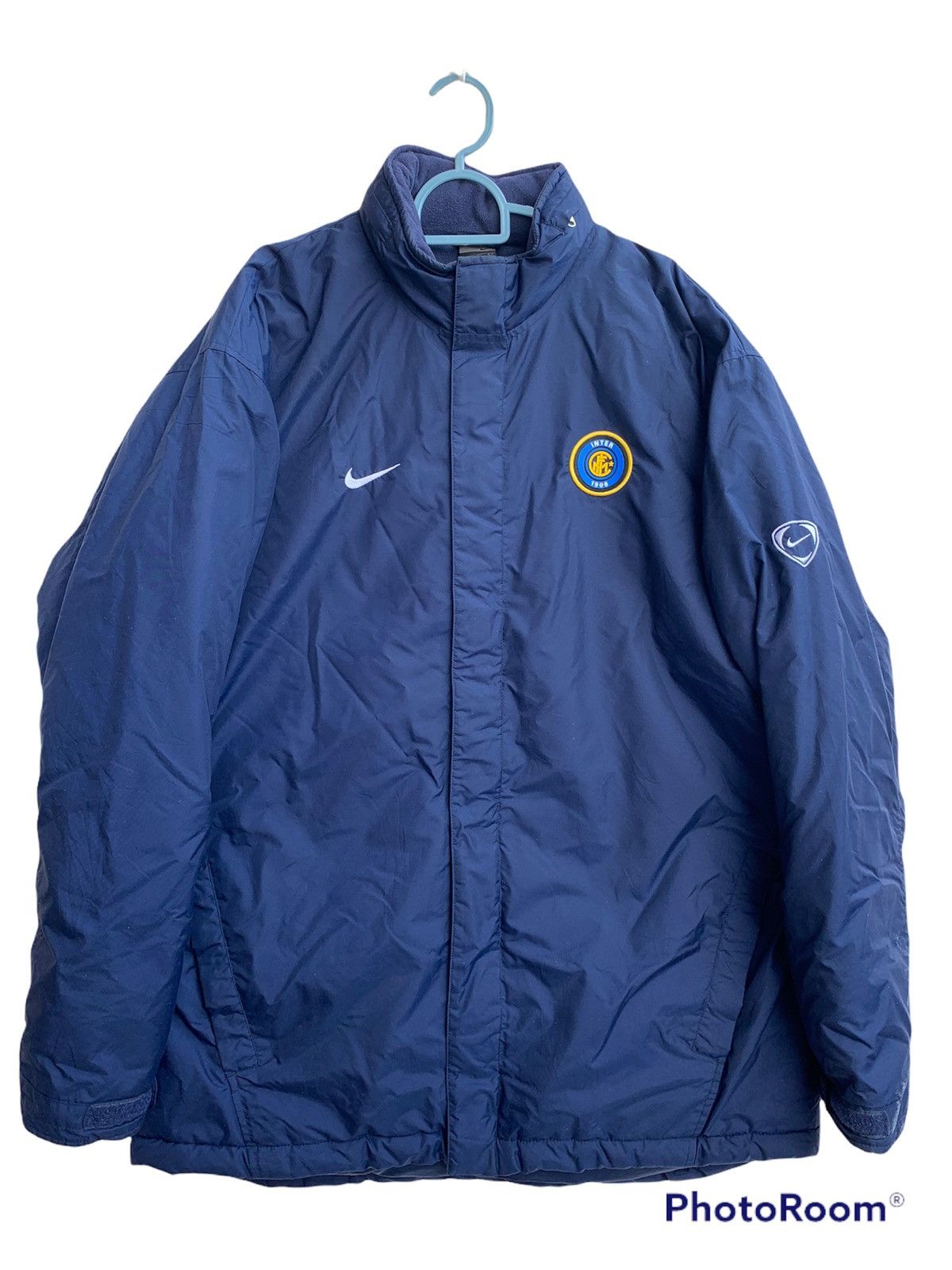 Nike × Vintage VINTAGE NIKE INTER MILAN COACH JACKET Size US L / EU 52-54 / 3 - 3 Thumbnail