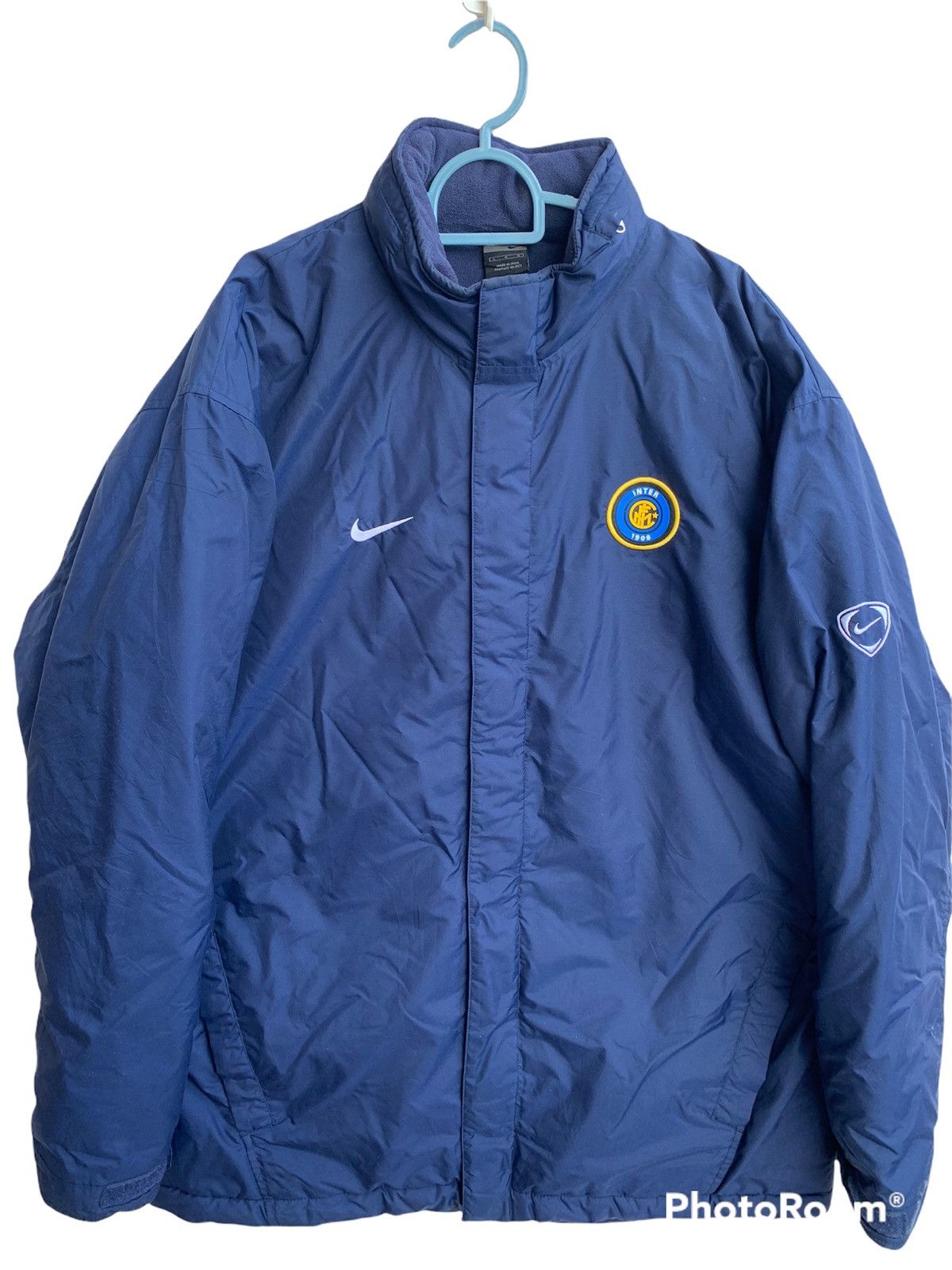 Nike × Vintage VINTAGE NIKE INTER MILAN COACH JACKET Size US L / EU 52-54 / 3 - 4 Thumbnail