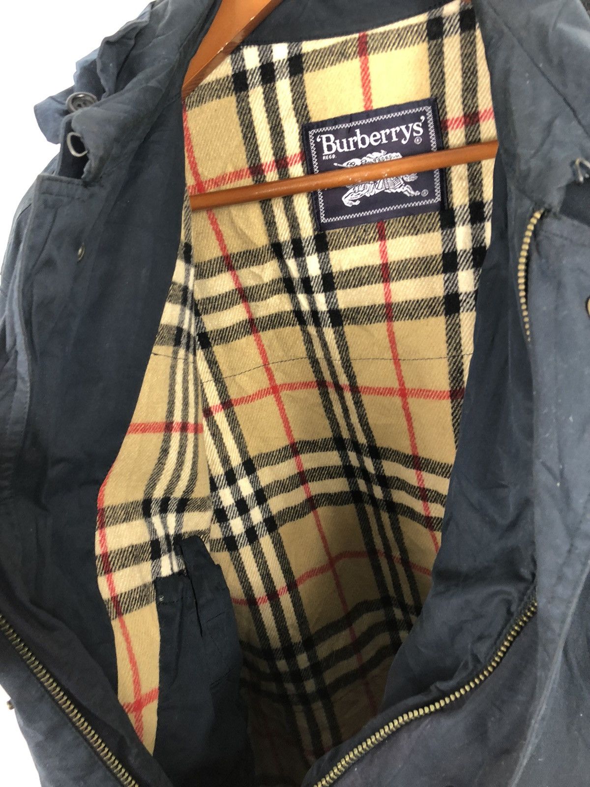 Burberry Vintage Burberrys Long Jacket Size US XL / EU 56 / 4 - 5 Thumbnail