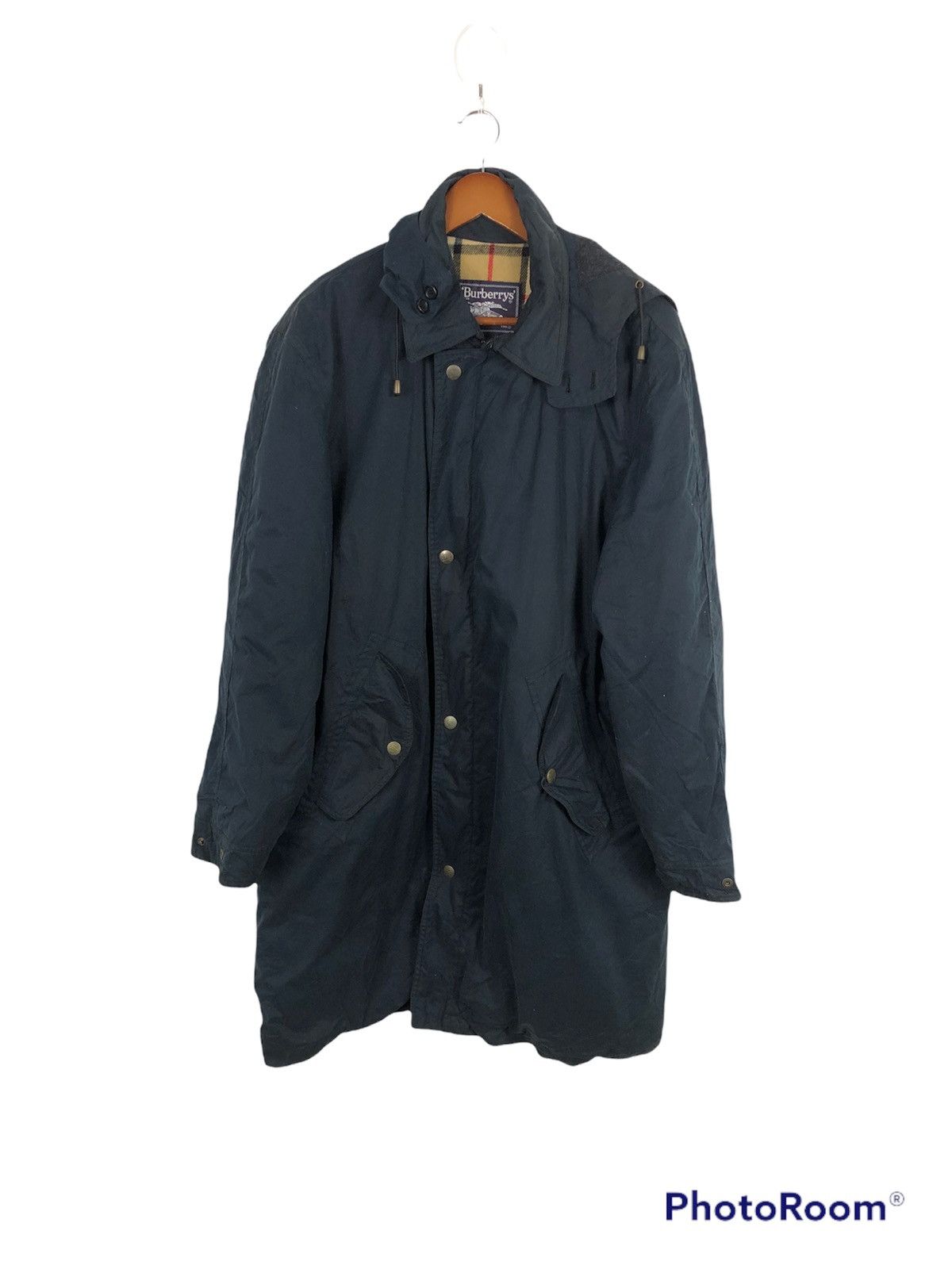 Burberry Vintage Burberrys Long Jacket Size US XL / EU 56 / 4 - 1 Thumbnail