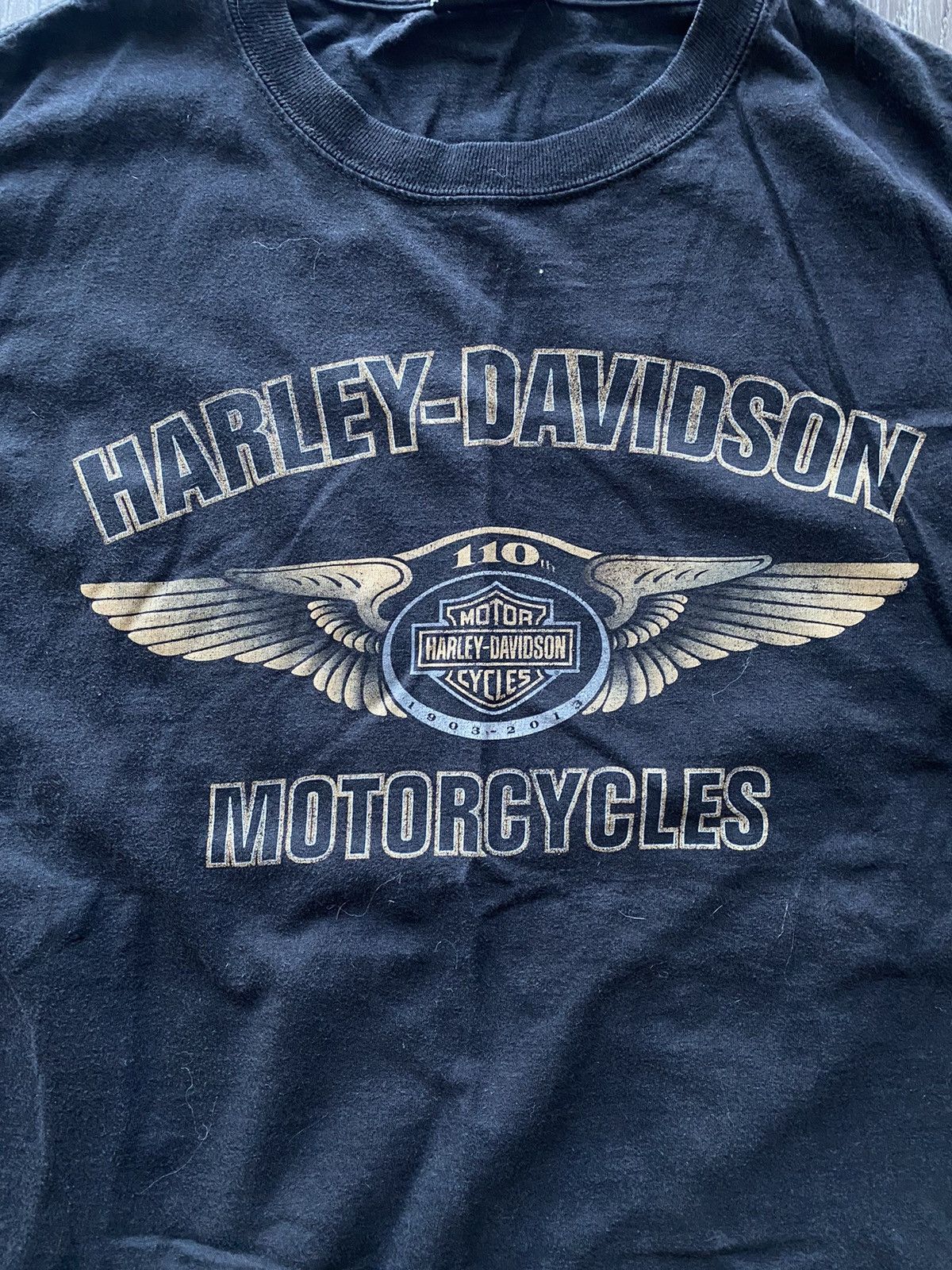 Harley Davidson Harley Davidson T Shirt Black South Dakota Size US M / EU 48-50 / 2 - 5 Thumbnail