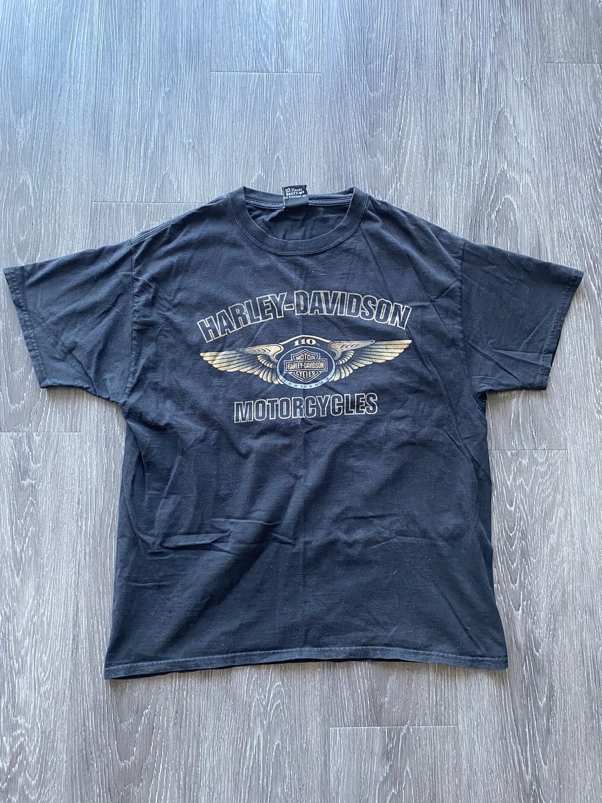 Harley Davidson Harley Davidson T Shirt Black South Dakota Size US M / EU 48-50 / 2 - 4 Thumbnail