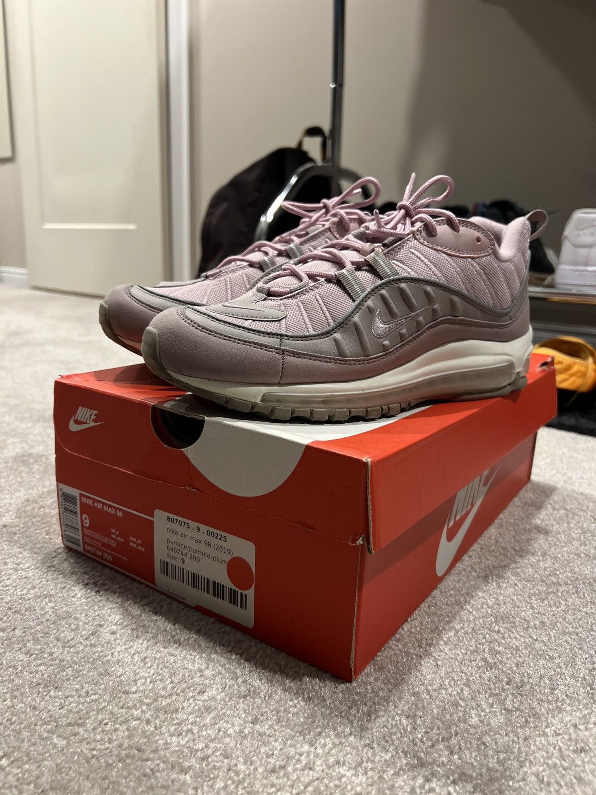 Nike 97 97s Light Pink Nike Air Max 97 Trainers White Psychic Pink