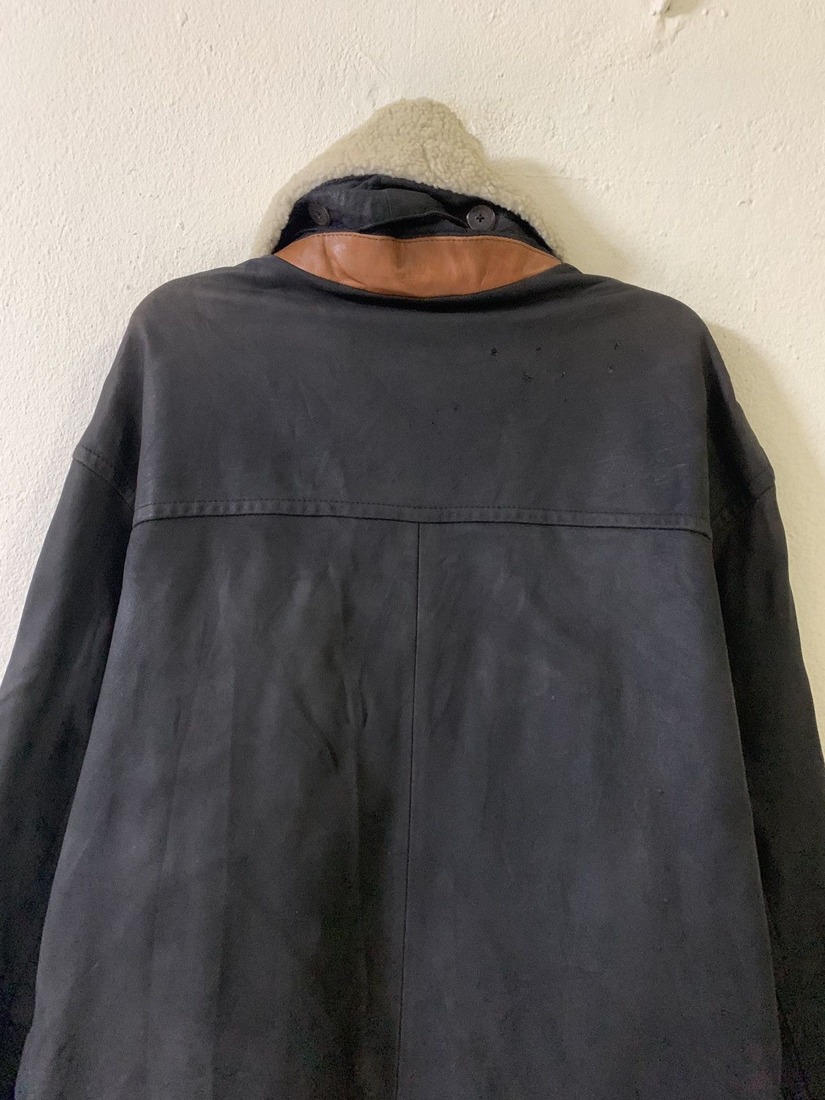Timberland Timberland Weather Gear Lamb Skin Leather Jacket Size US L / EU 52-54 / 3 - 12 Thumbnail