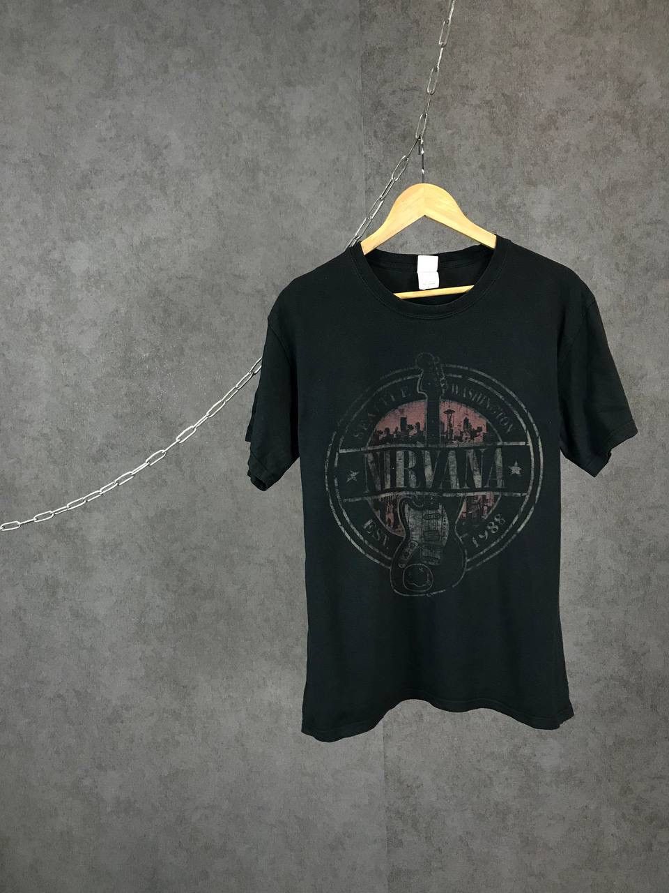Band Tees × Nirvana × Vintage Nirvana vintage rock band tee Size US L / EU 52-54 / 3 - 1 Thumbnail