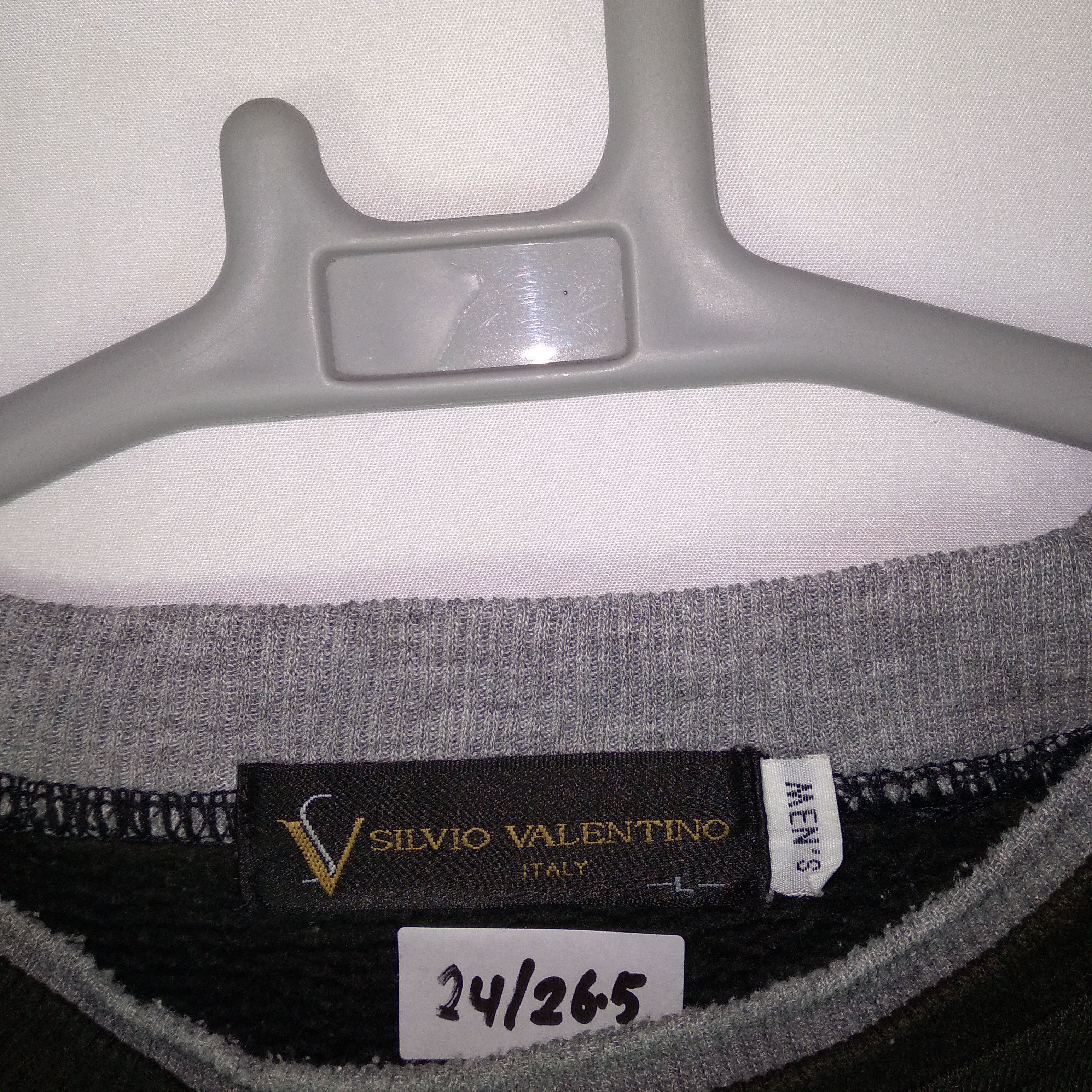 Designer × Vintage Vintage Italian Silvio Valentino Spellout Sweatshirts Size US M / EU 48-50 / 2 - 8 Thumbnail