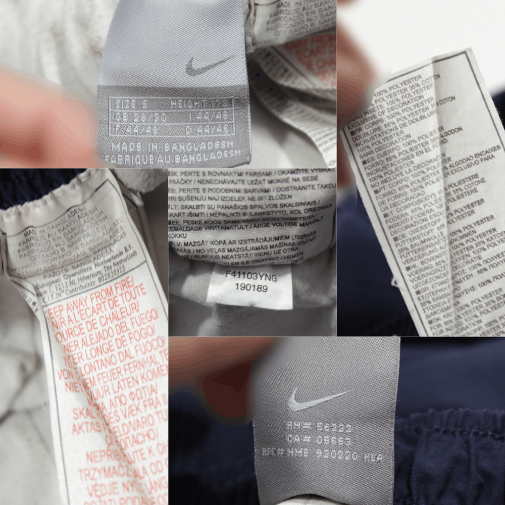 Nike 90S Drill Swoosh Logo Sport Pants S Size Size US 30 / EU 46 - 9 Thumbnail