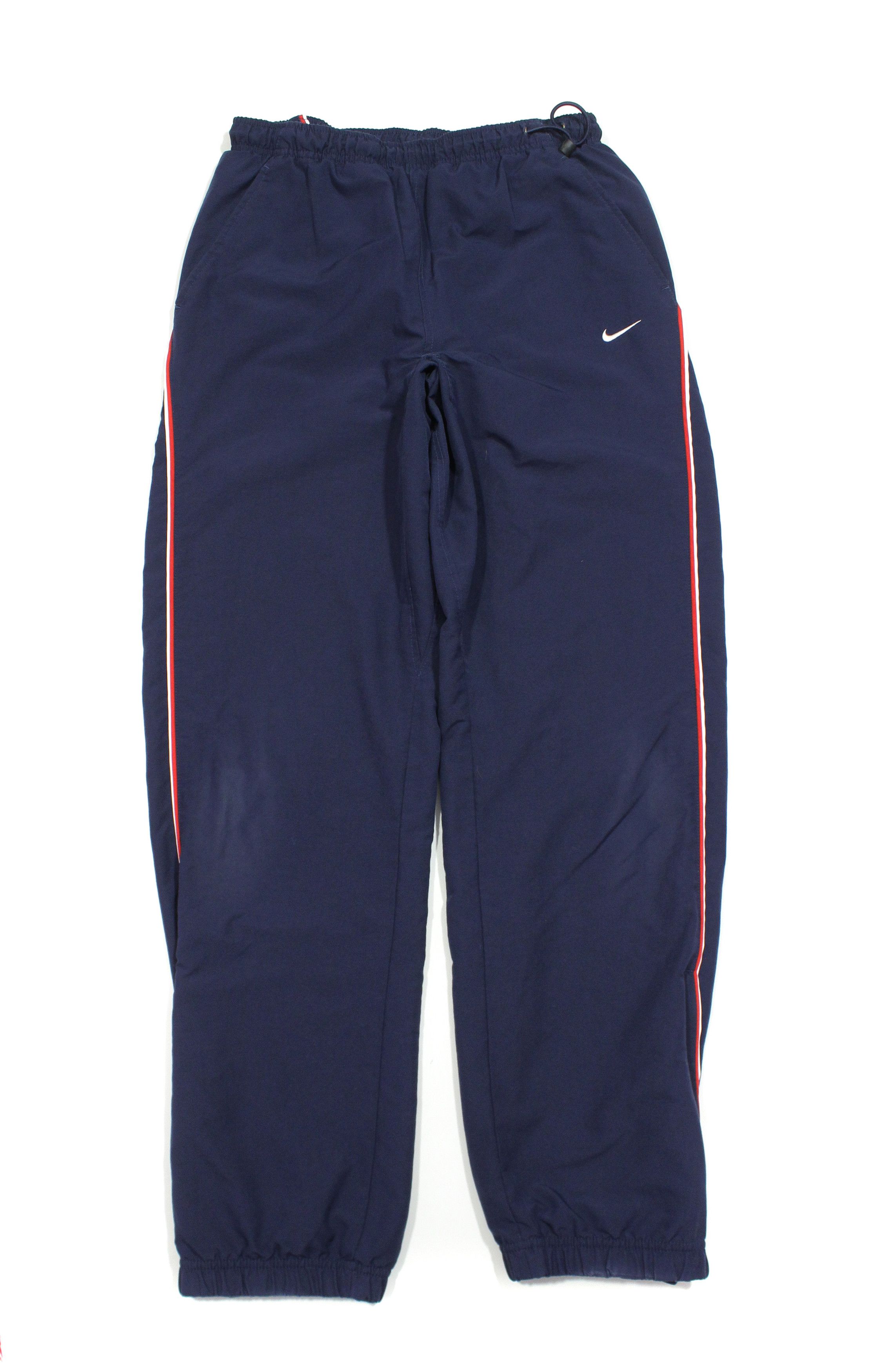 Nike 90S Drill Swoosh Logo Sport Pants S Size Size US 30 / EU 46 - 1 Thumbnail
