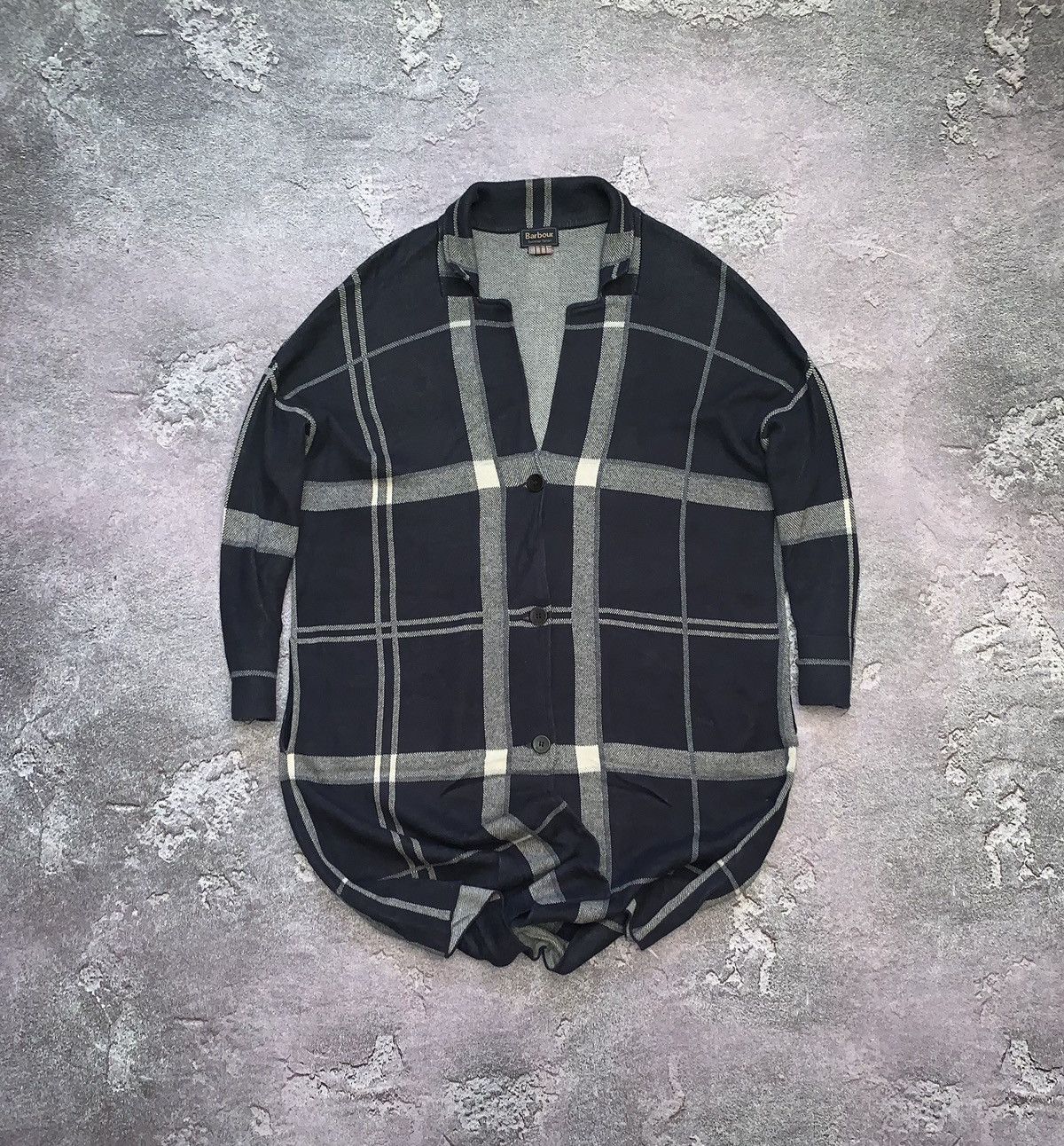 Barbour knitted pullover sweater cardigan coat jacket mantle